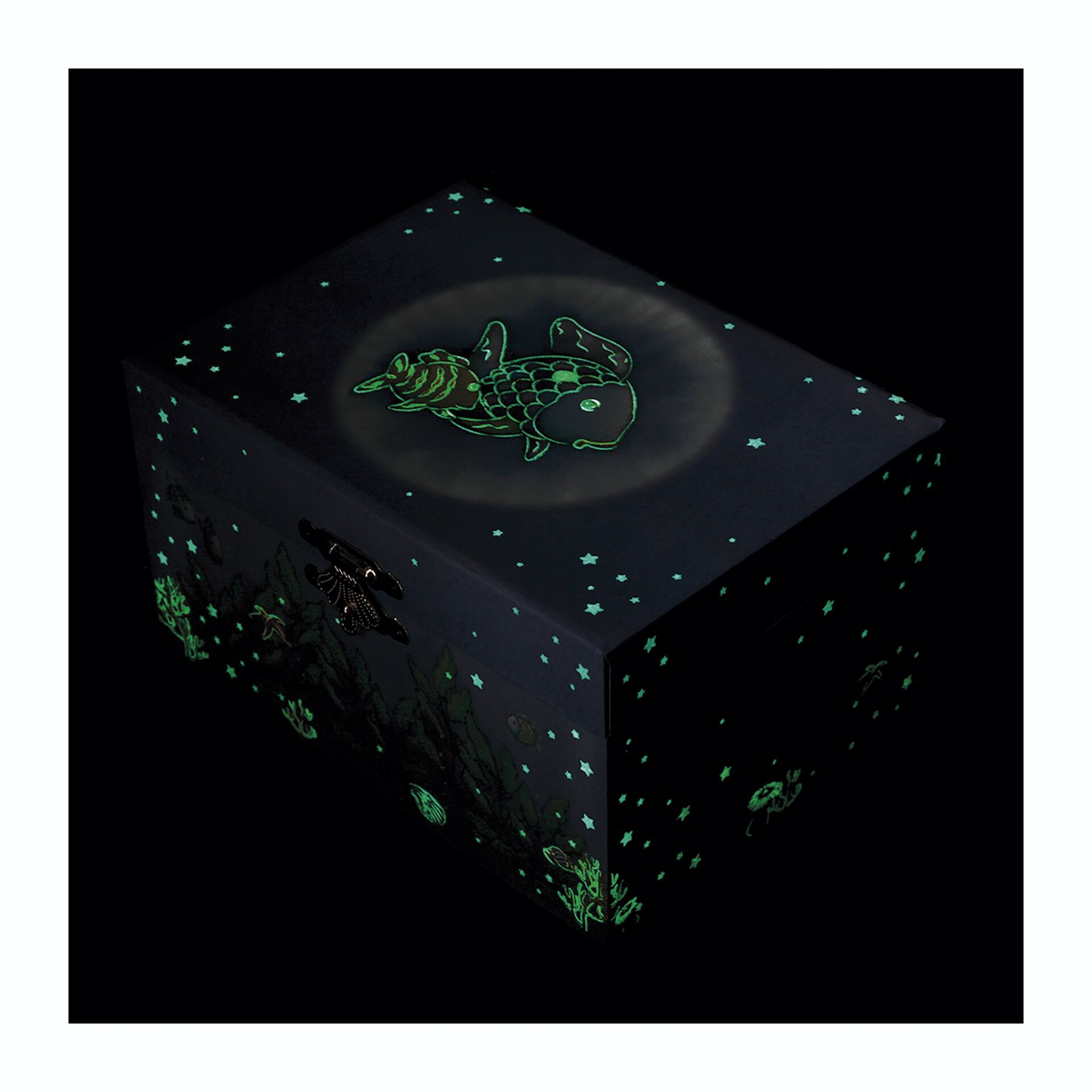 Trousselier portagioie c. musica arcobaleno, pesce, luce not