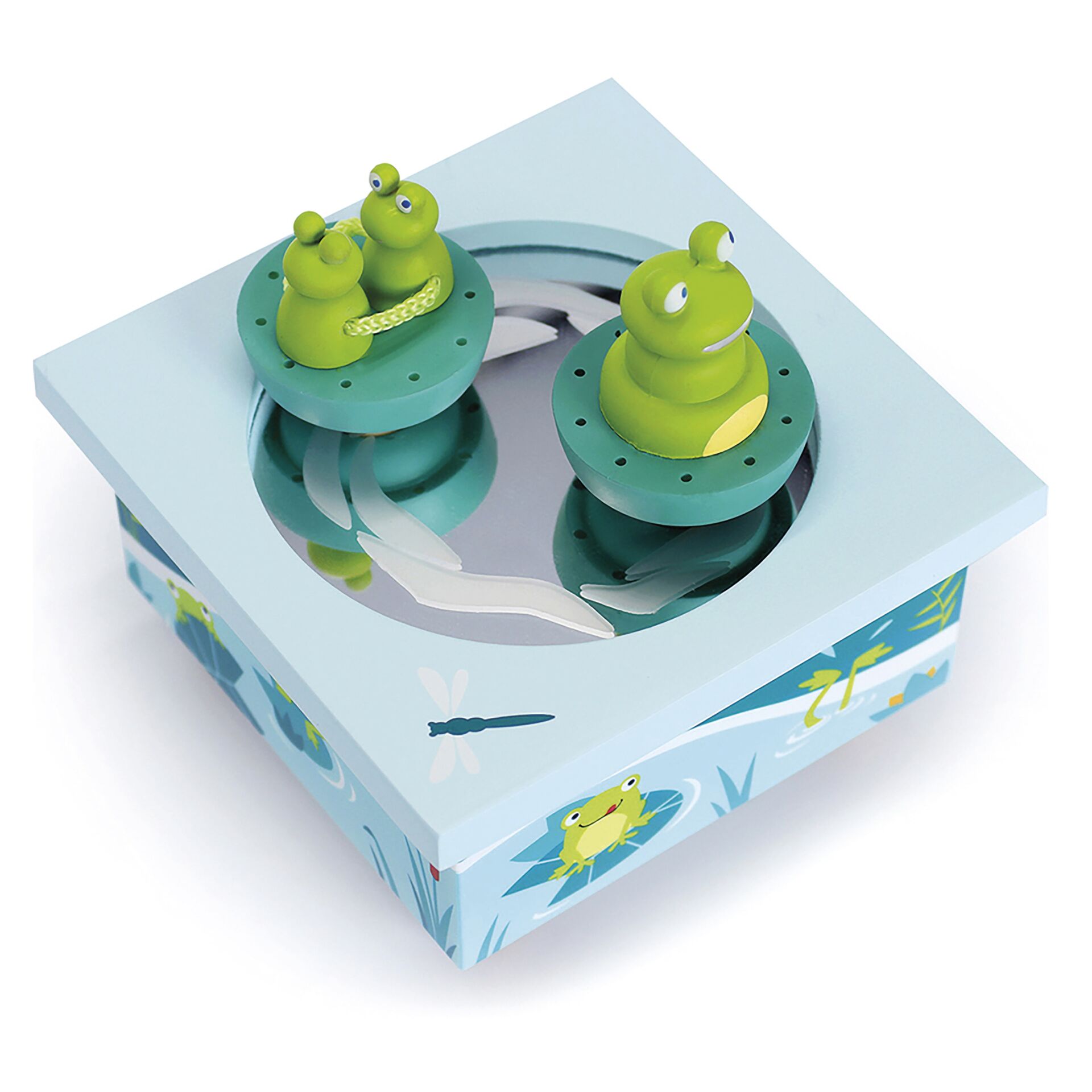 Trousselier carillon con rane danzanti