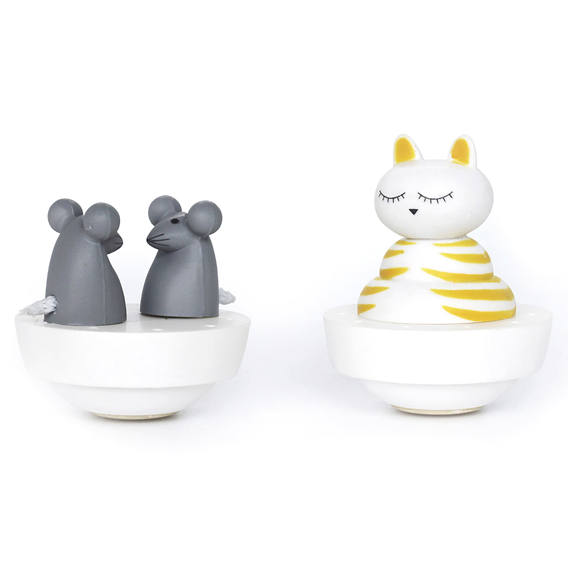Trousselier carillon con gatto e topo danzanti
