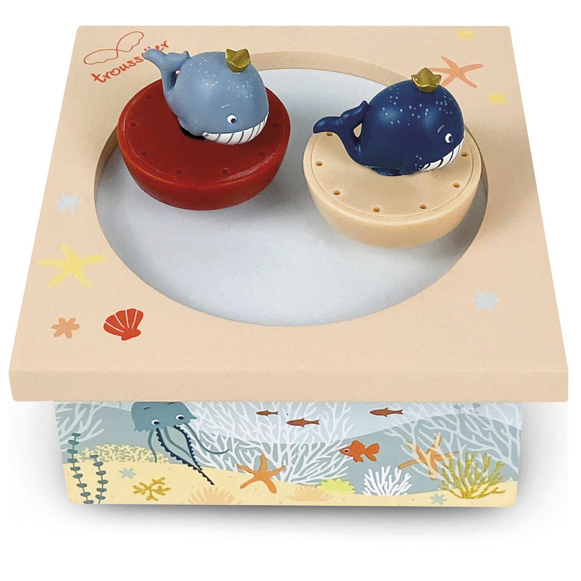 Trousselier carillon con balene danzanti, magnetico