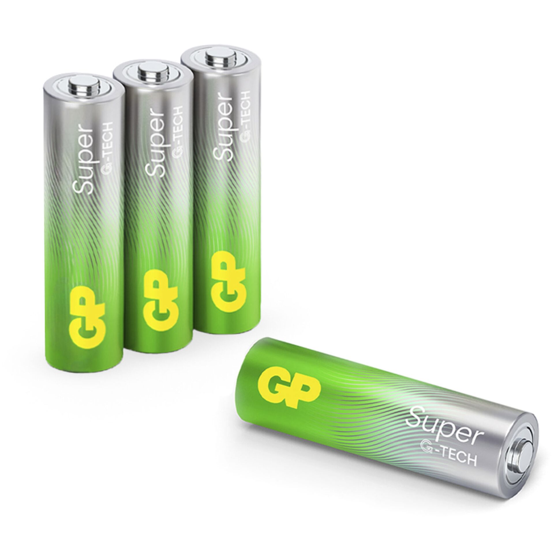 1x4 GP Super Alkaline 1,5V AA Mignon LR06 Rel. 03015AETA-B4