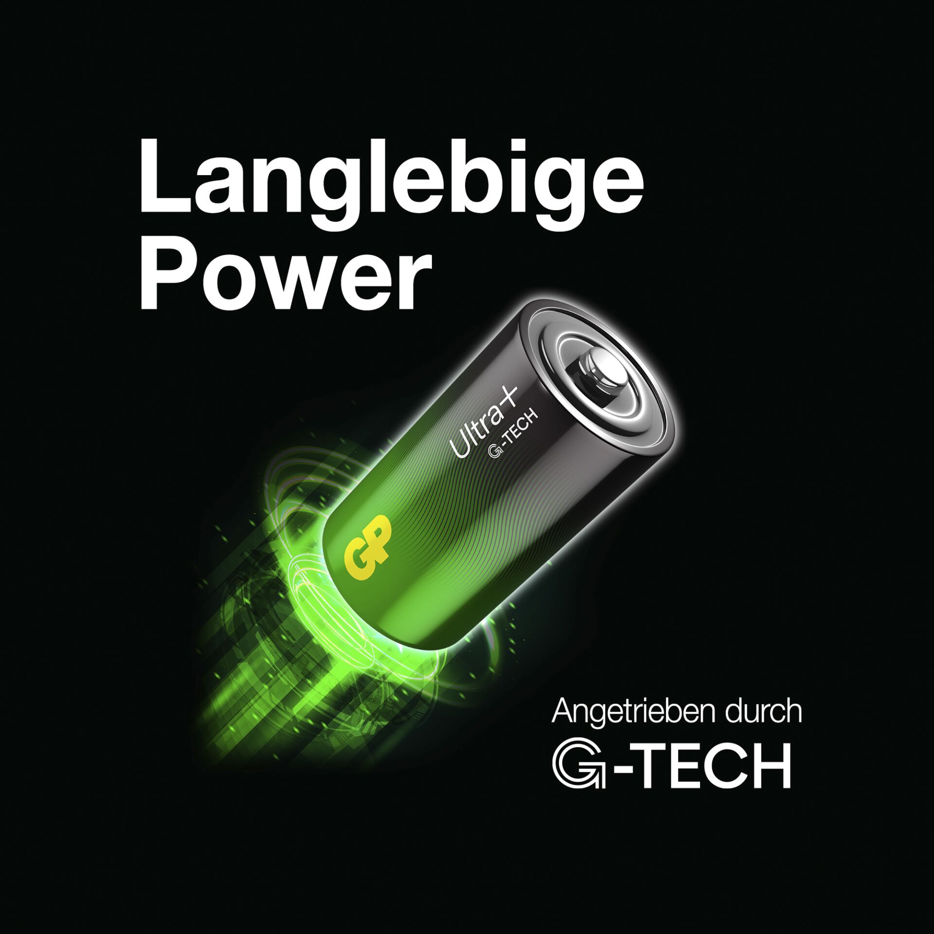1x2 GP ULTRA PLUS Alkaline 1,5V D Mono LR20       03013AUPET