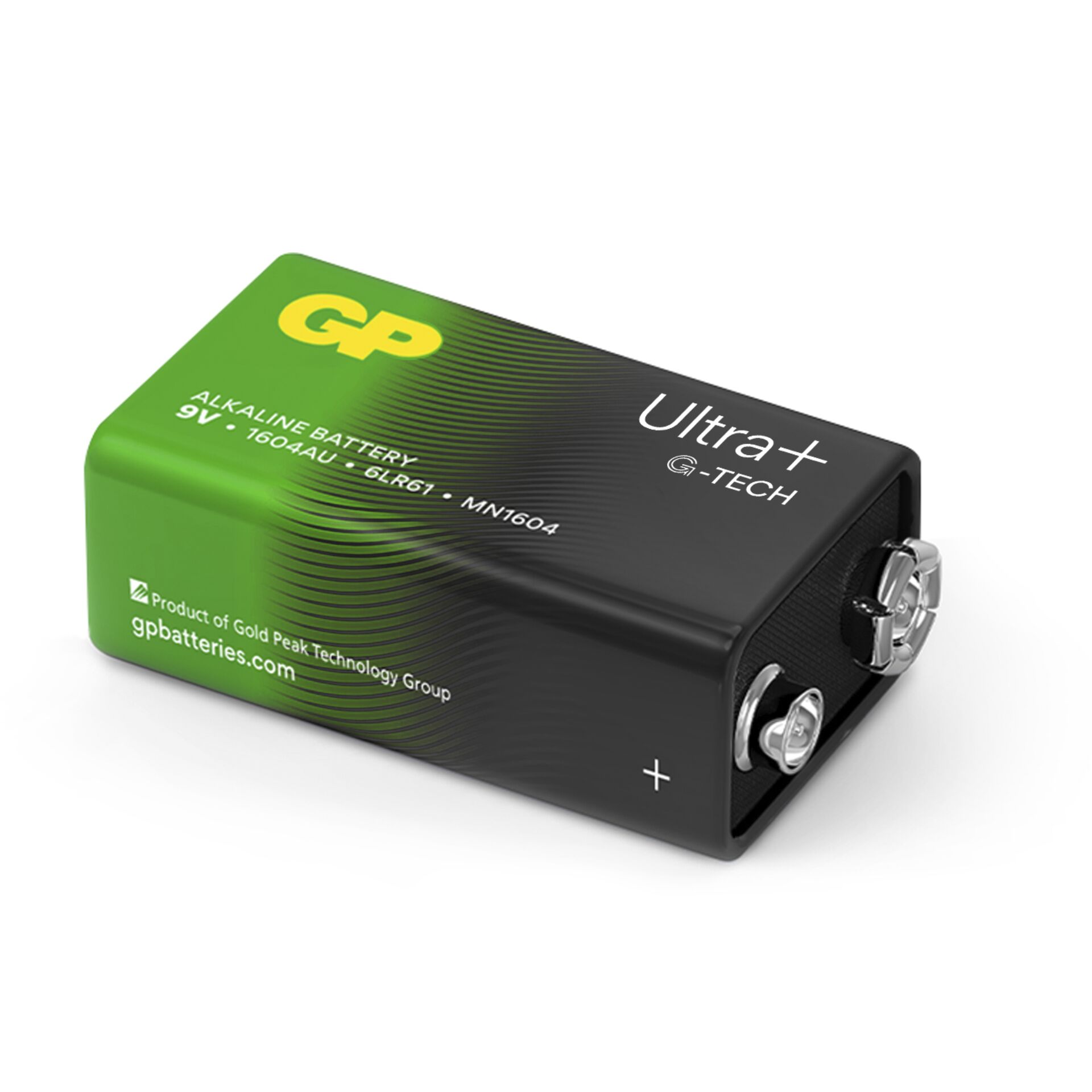 GP ULTRA PLUS Alkaline 9V-Block 6LR61           0301604AUPET