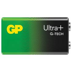 GP ULTRA PLUS Alkaline 9V-Block 6LR61           0301604AUPET 2