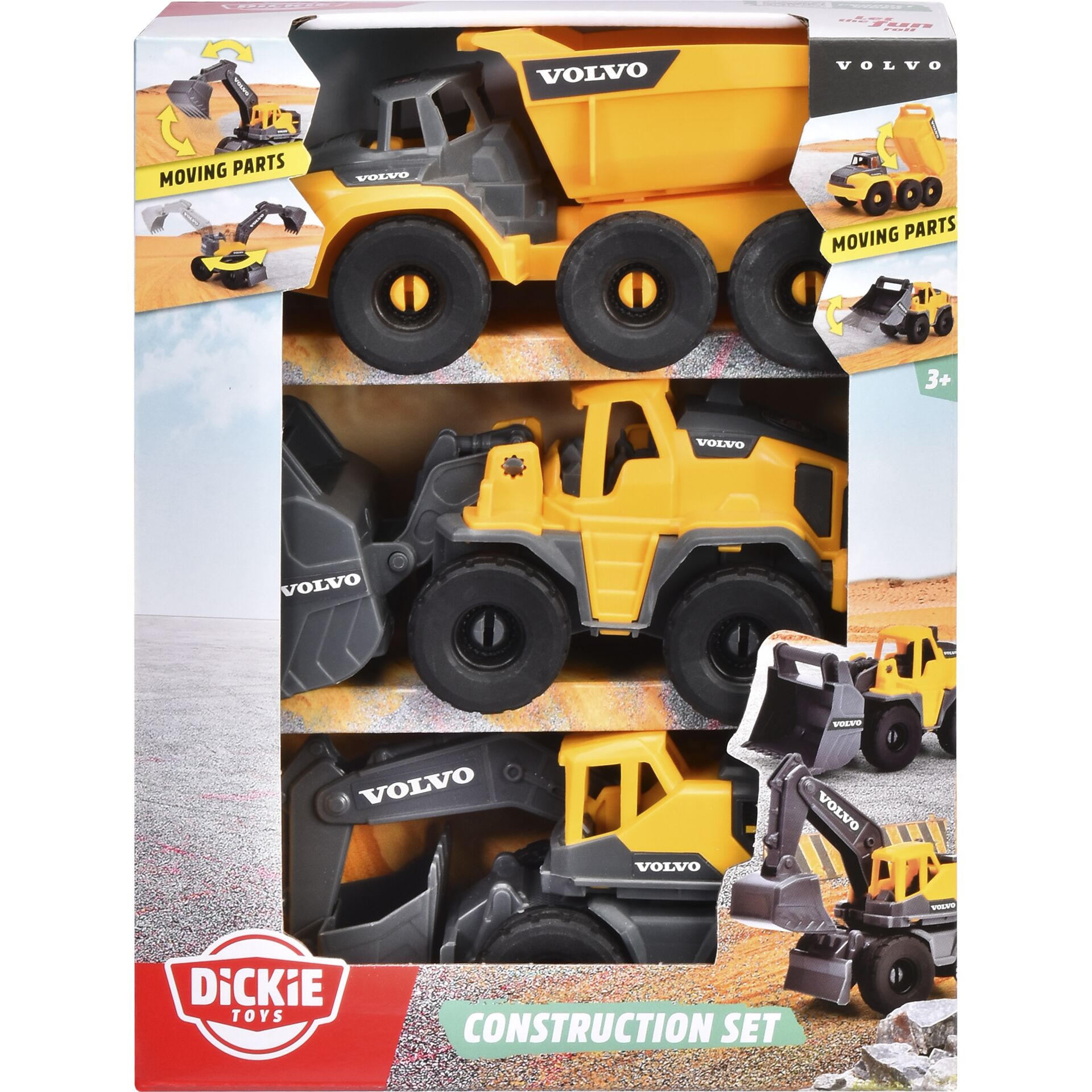 Dickie Volvo Construction Set 203722015