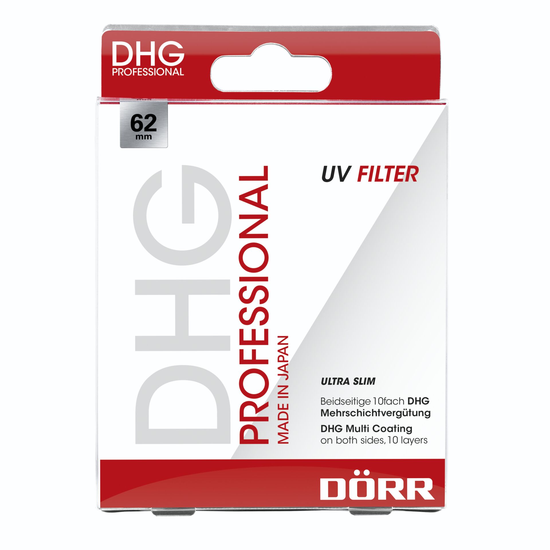 Dörr DHG UV filtro 62mm 316062