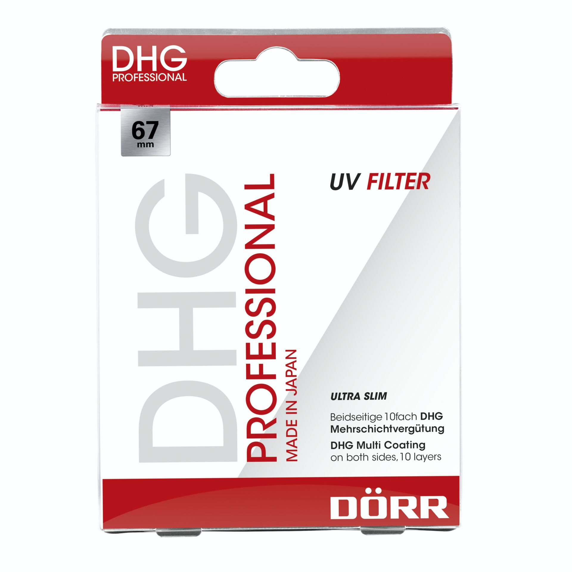 Dörr DHG UV filtro 67mm 316067