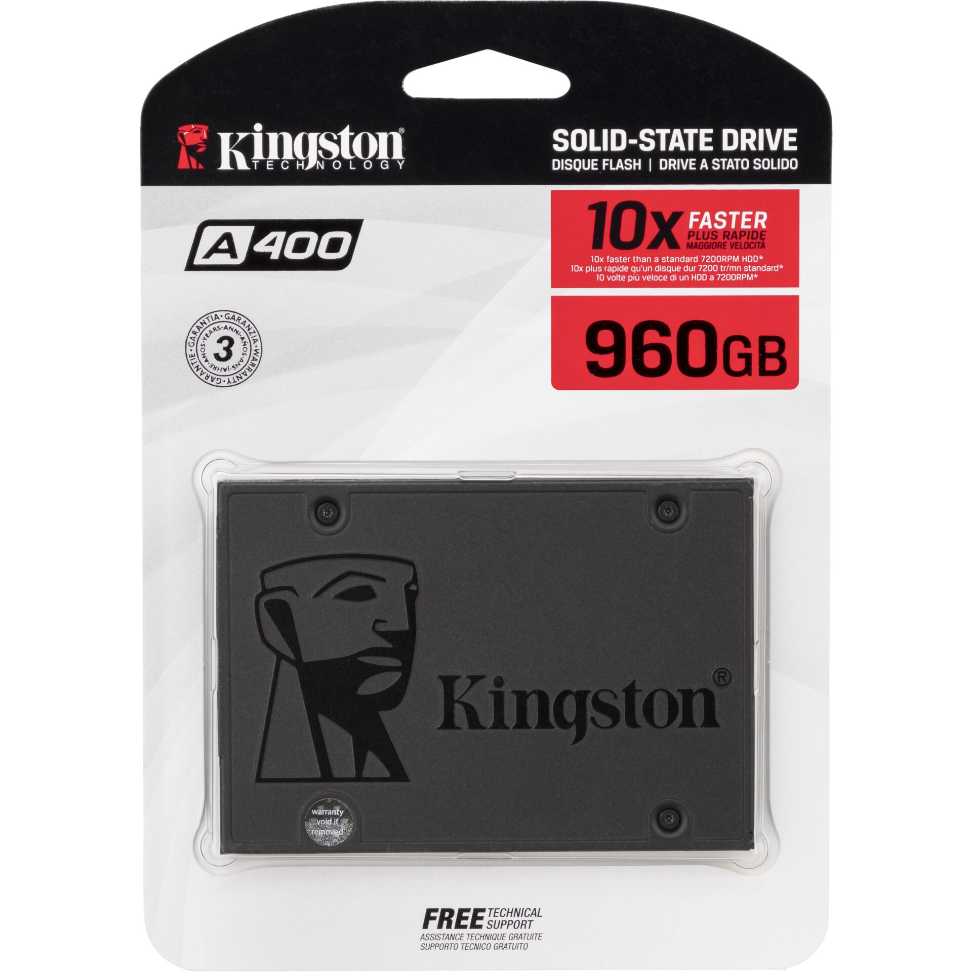Kingston 2,5  SSD A400     960GB SATA III
