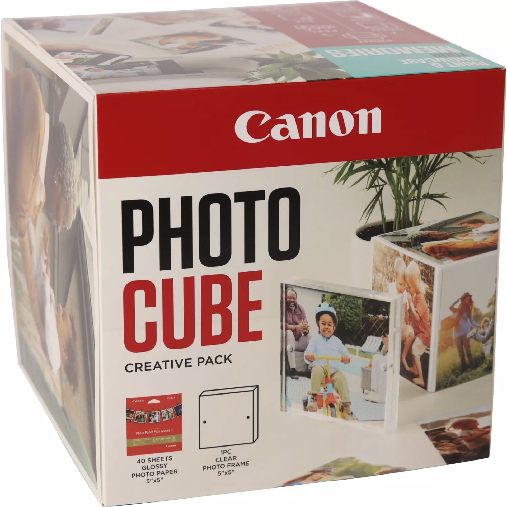 Canon PP-201 13x13 cm Photo Cube pacch.creativo bianco blu 4