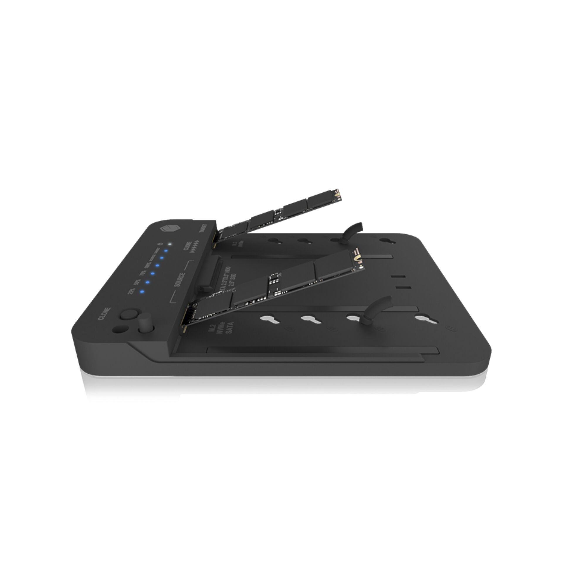 RaidSonic ICY BOX IB-2913MCL-C31 Docking Cloning     M2 NVMe