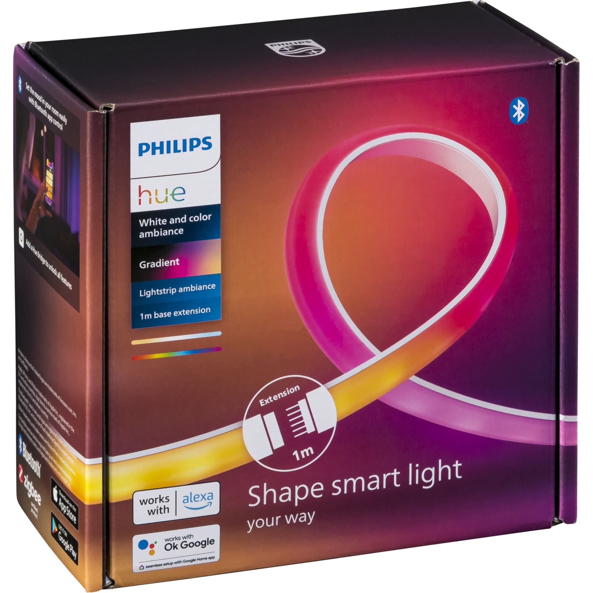 Philips Hue Gradient Lightstrip 1m Extension