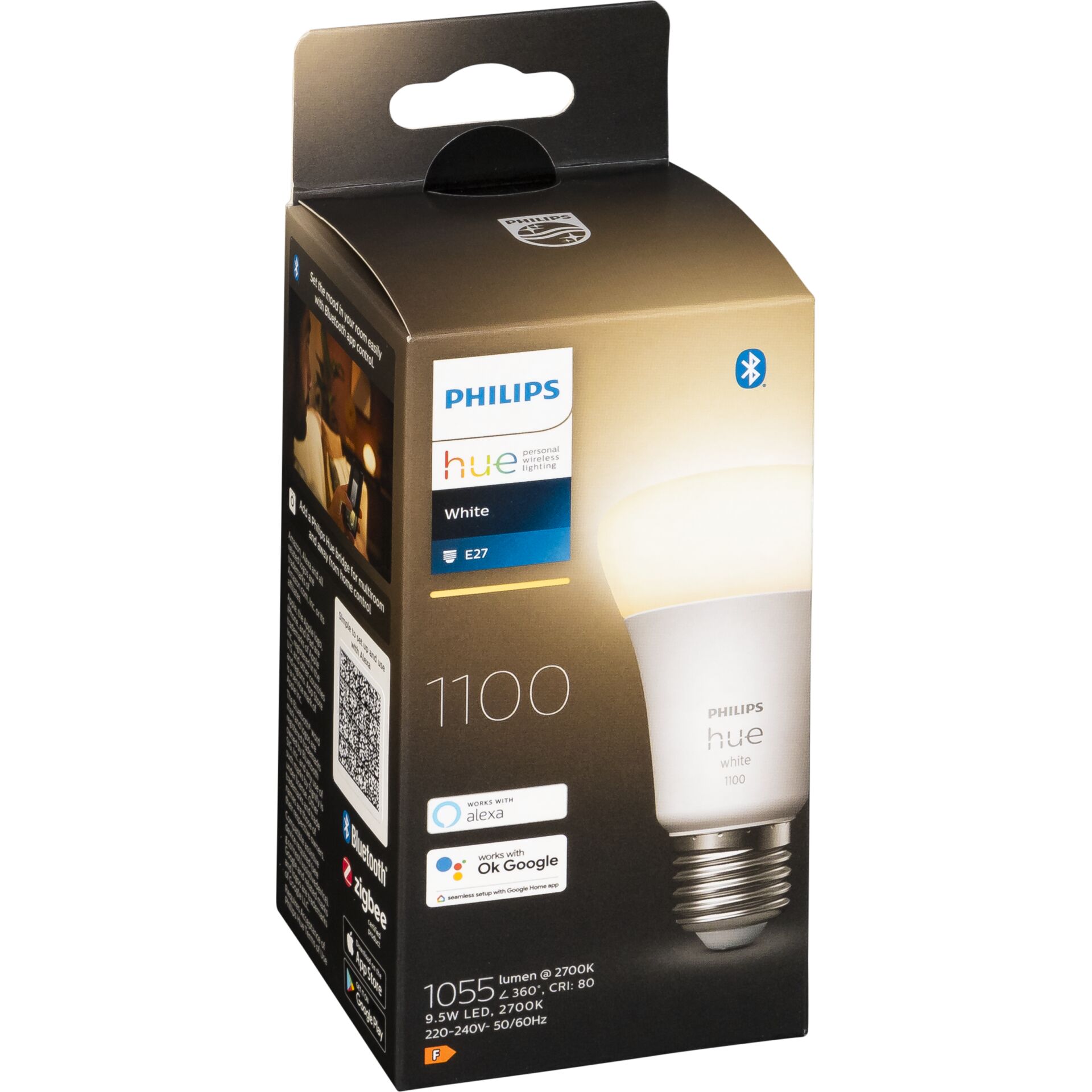 Philips Hue LED lampada E27 9,5W 1100lm bianco