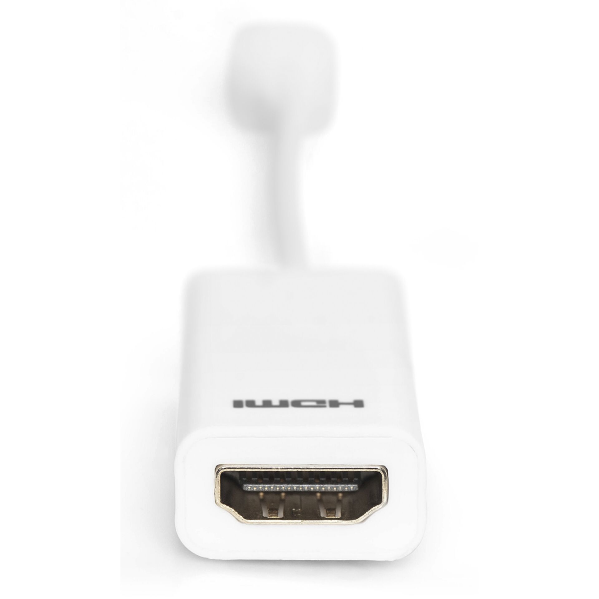 DIGITUS Mini DisplayPort - HDMI adatt. / convert. 15cm bianc
