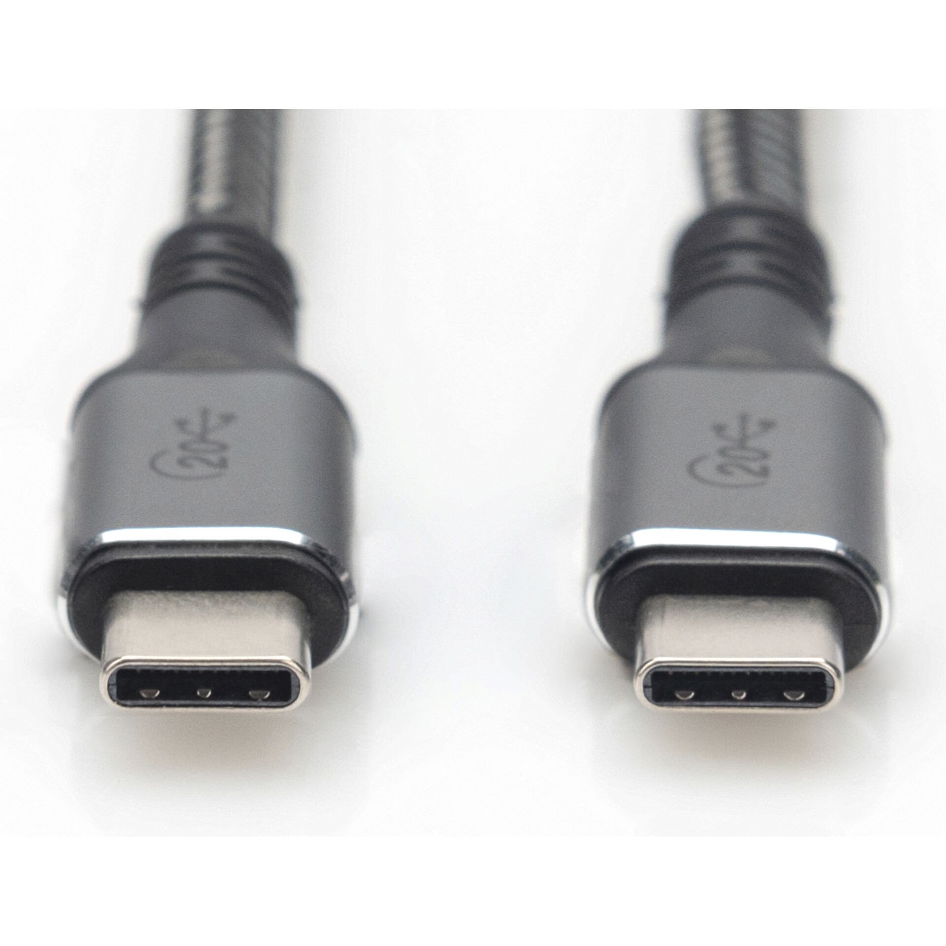 DIGITUS USB 4.0 Typ-C Cable 3m AL-Case PP braid 4K/60Hz PD3.