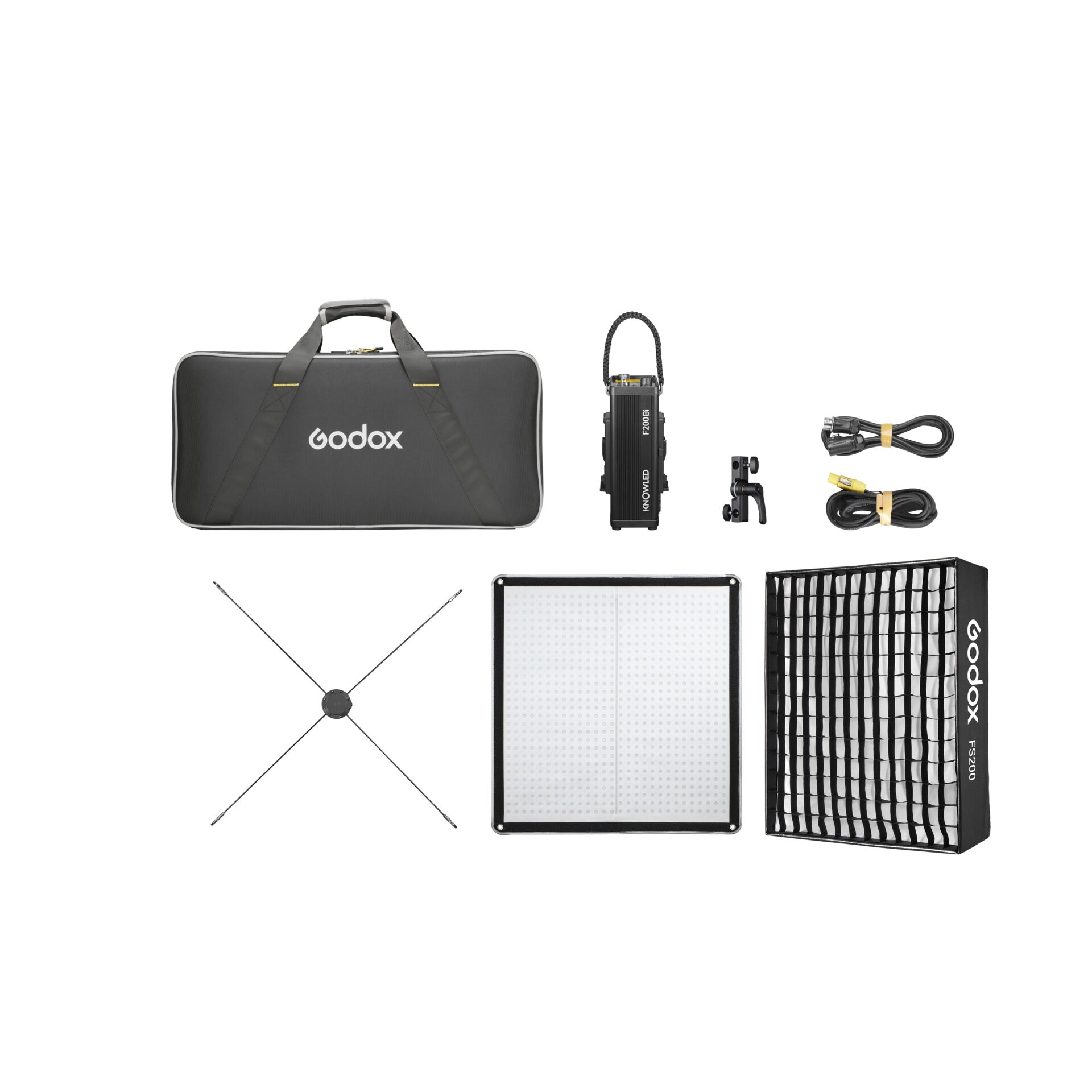 Godox F200Bi illuminatore da studio LED fles.
