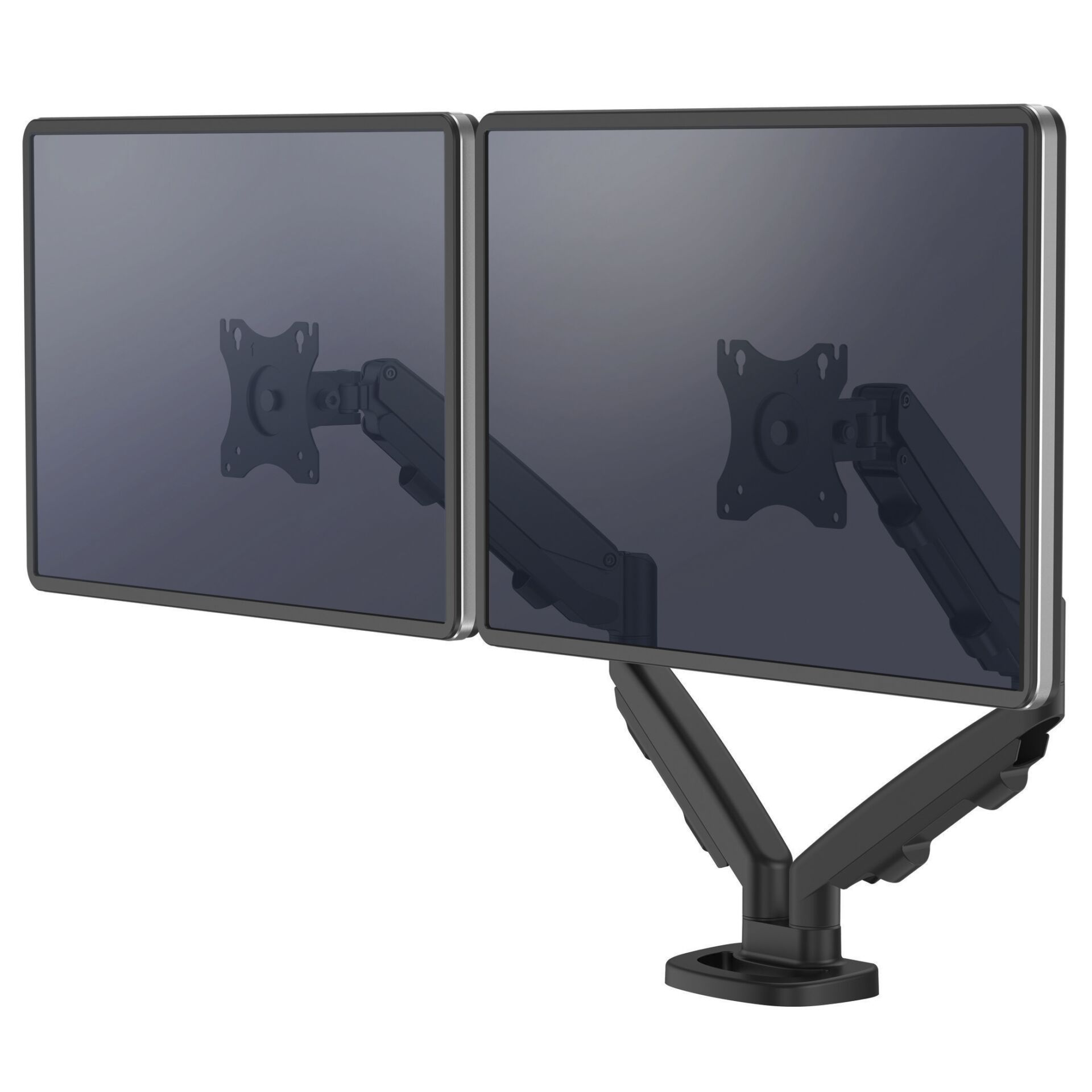 Fellowes Eppa braccio monitor doppio nero