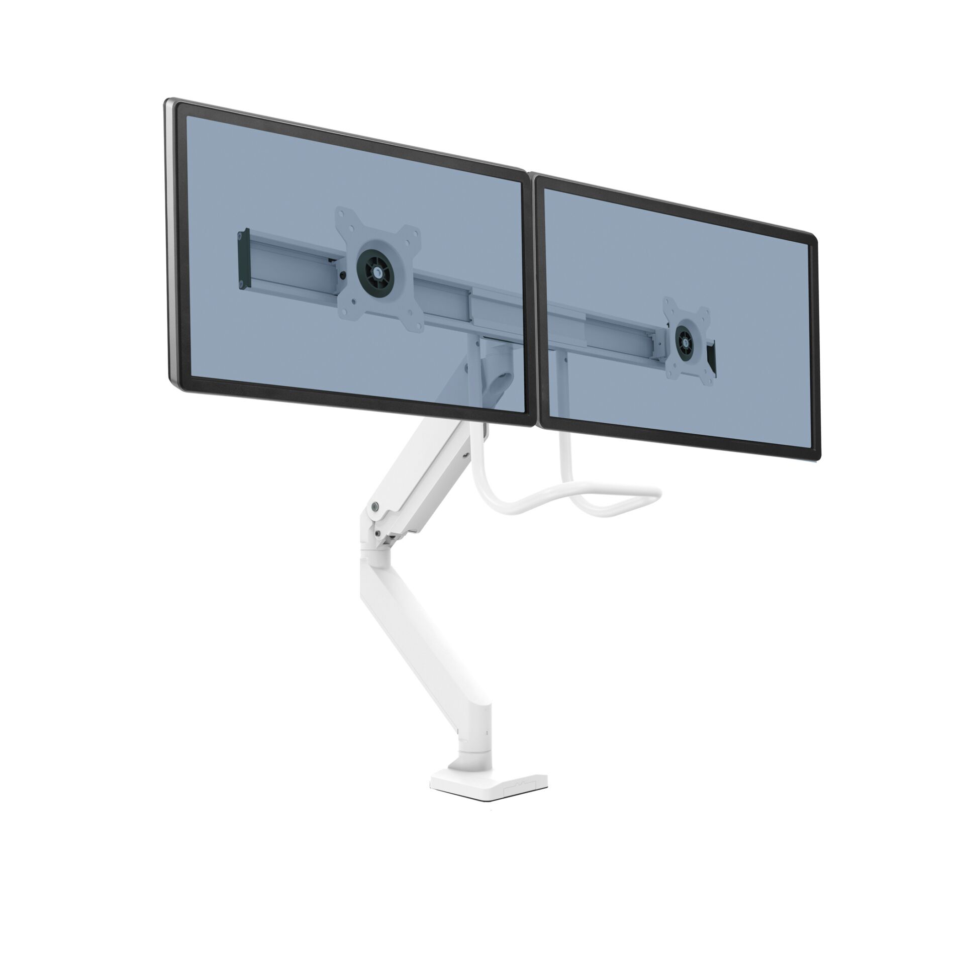 Fellowes Eppa Crossbar braccio monitor bianco