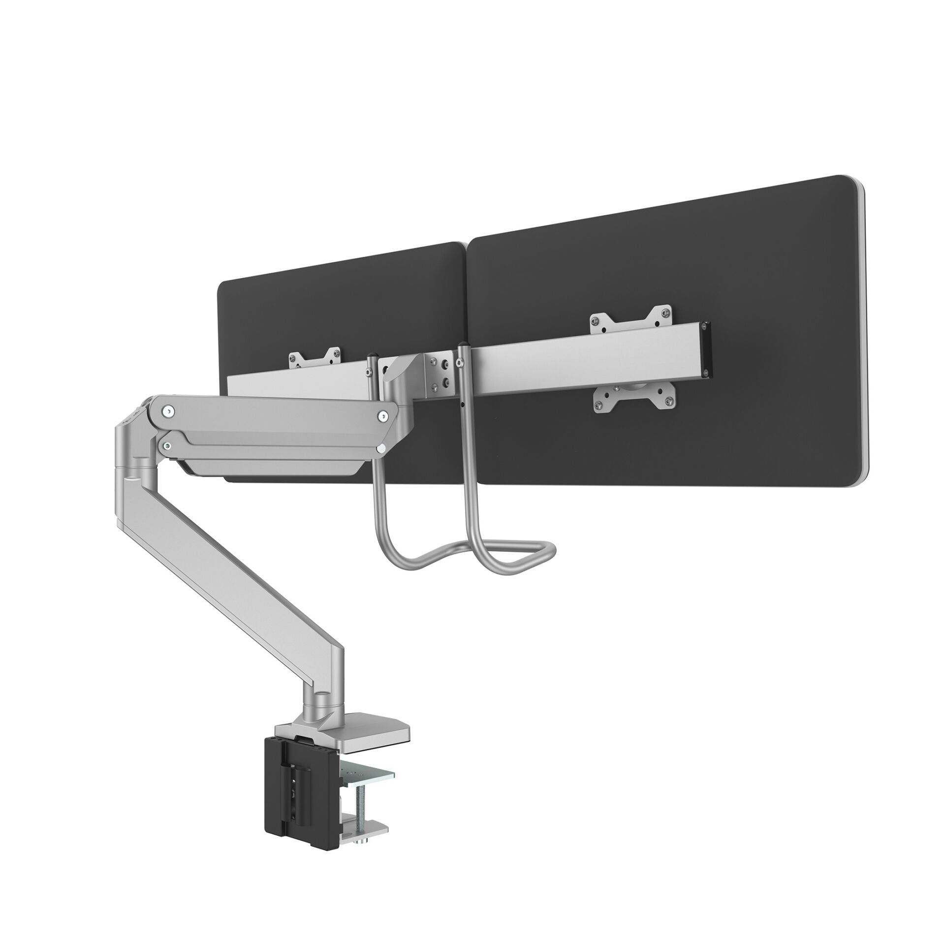Fellowes Eppa Crossbar braccio monitor argento