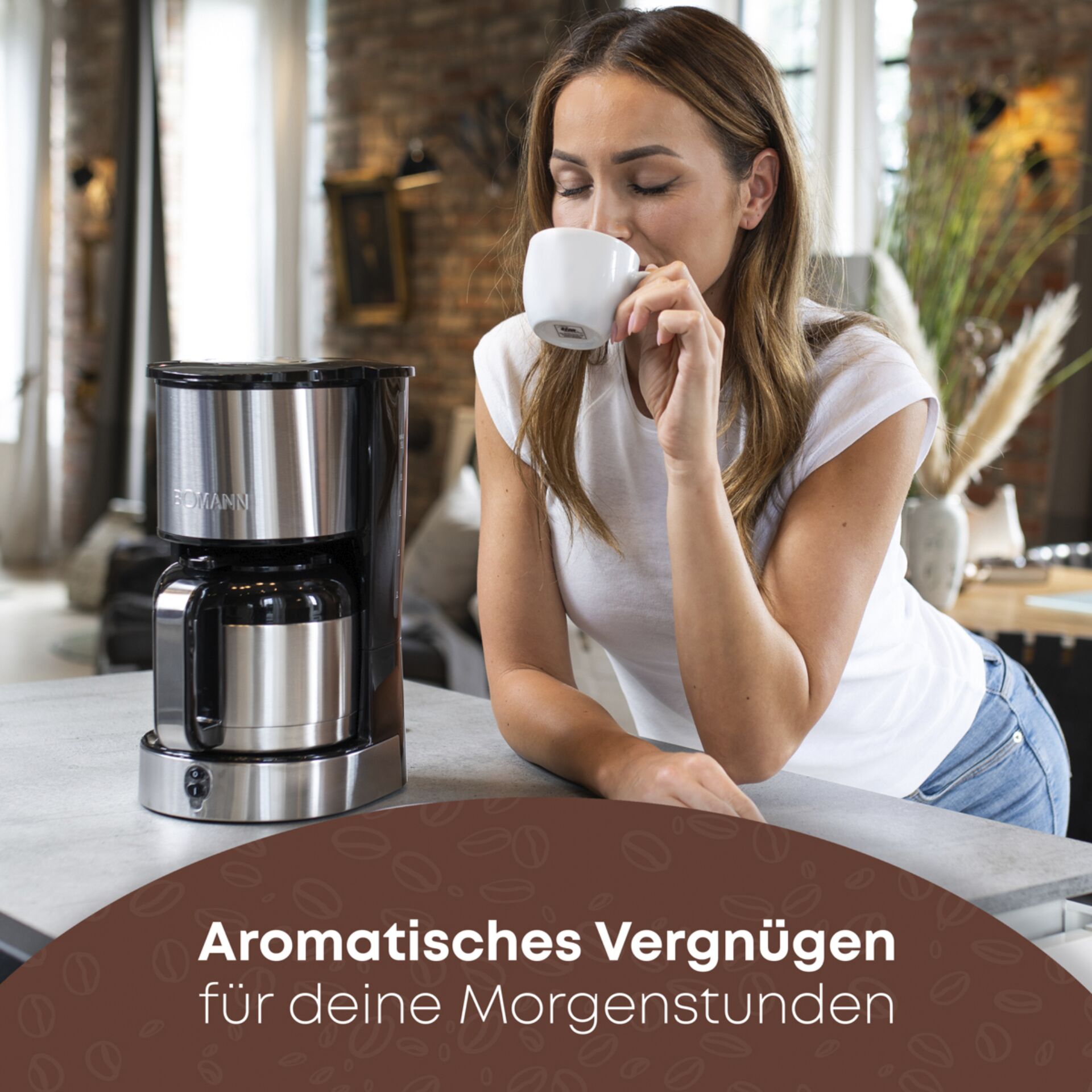 Bomann KA 6066 CB macchina da caffè 10 tazze