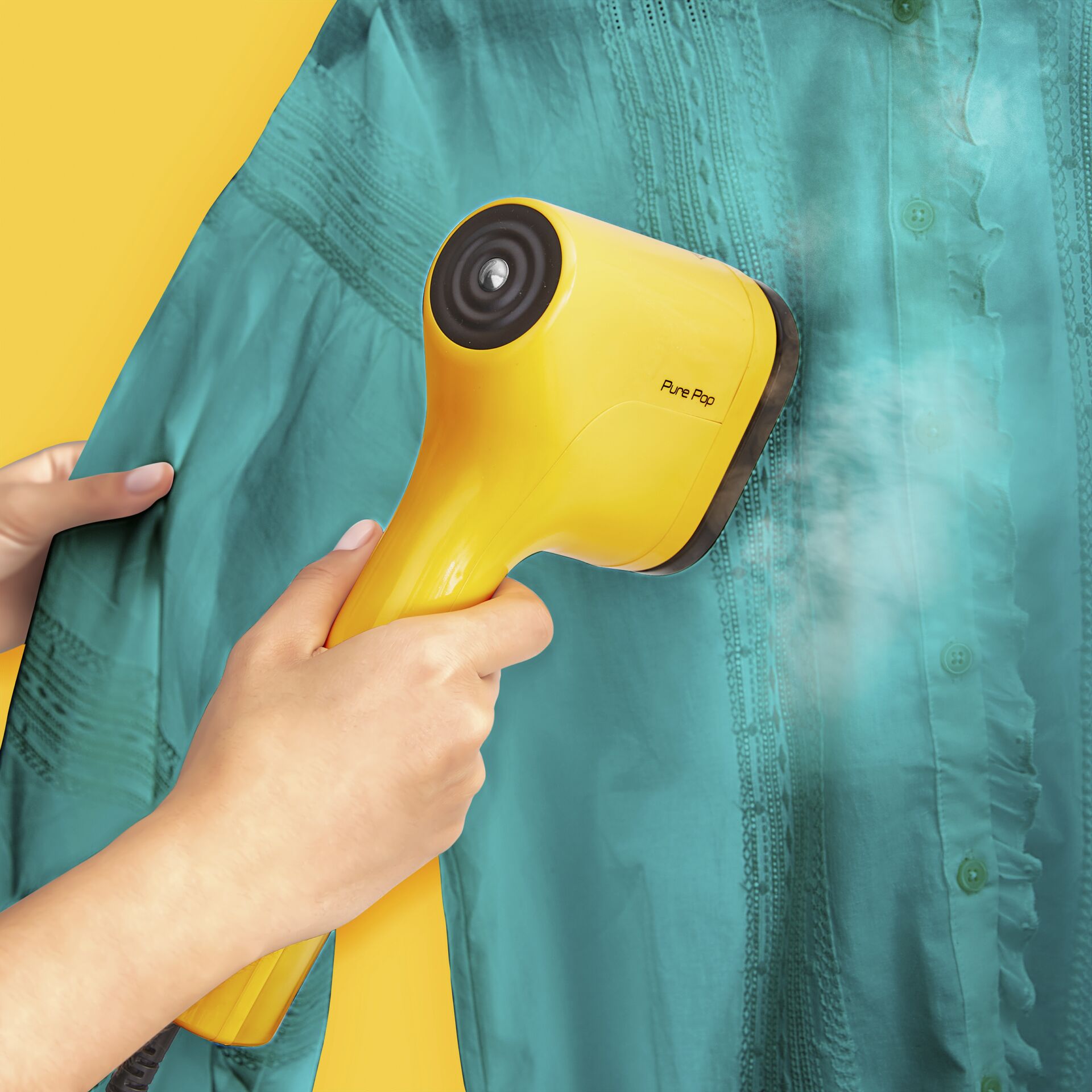 Tefal DT 2026 Pure Pop spazzola a vapore giallo