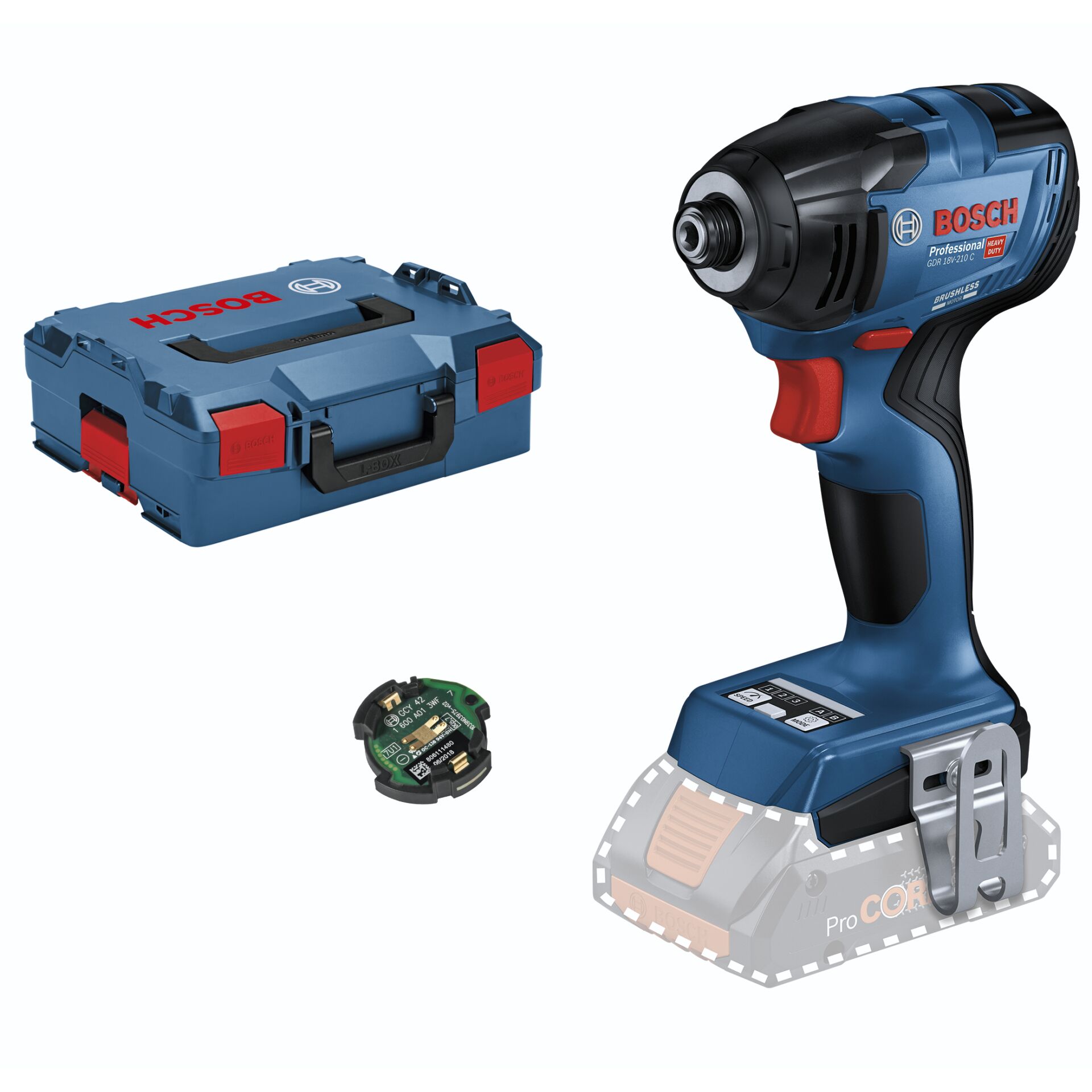 Bosch GDR 18V-210 C + GCY 42 solo