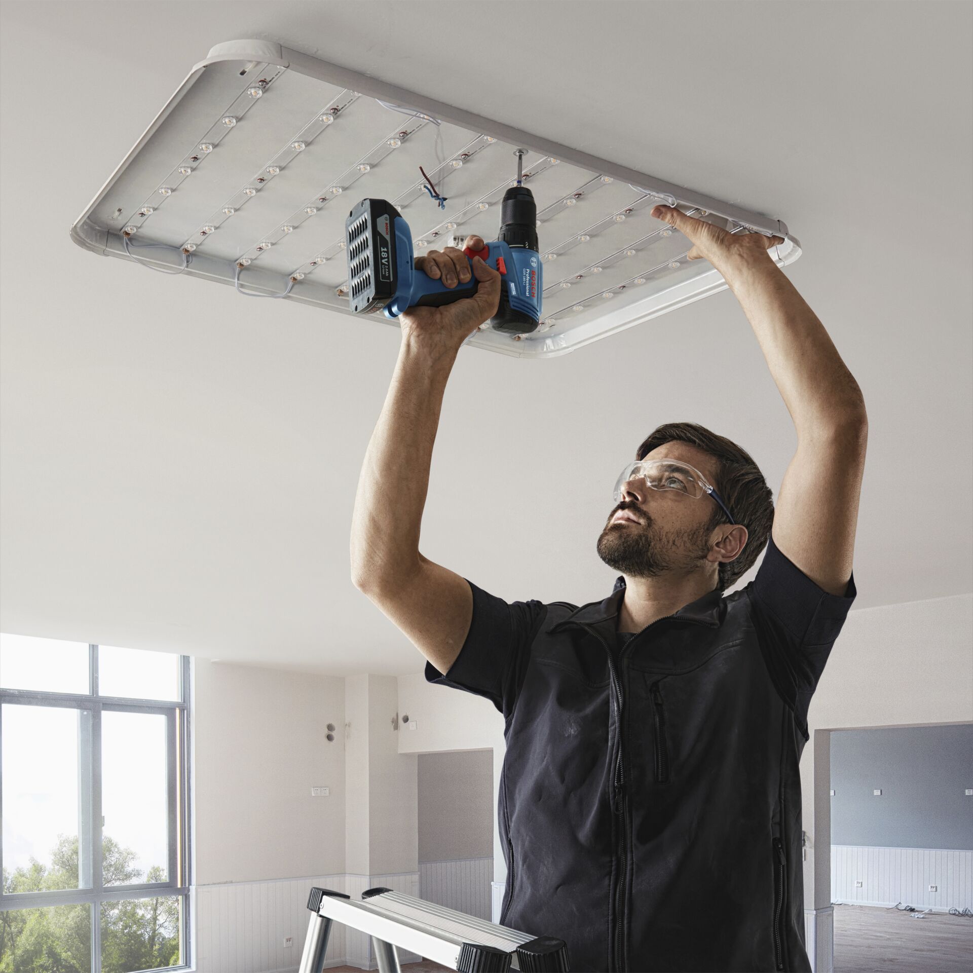 Bosch GSR 18V-45 (2x2,0Ah, 82AC, L-Case