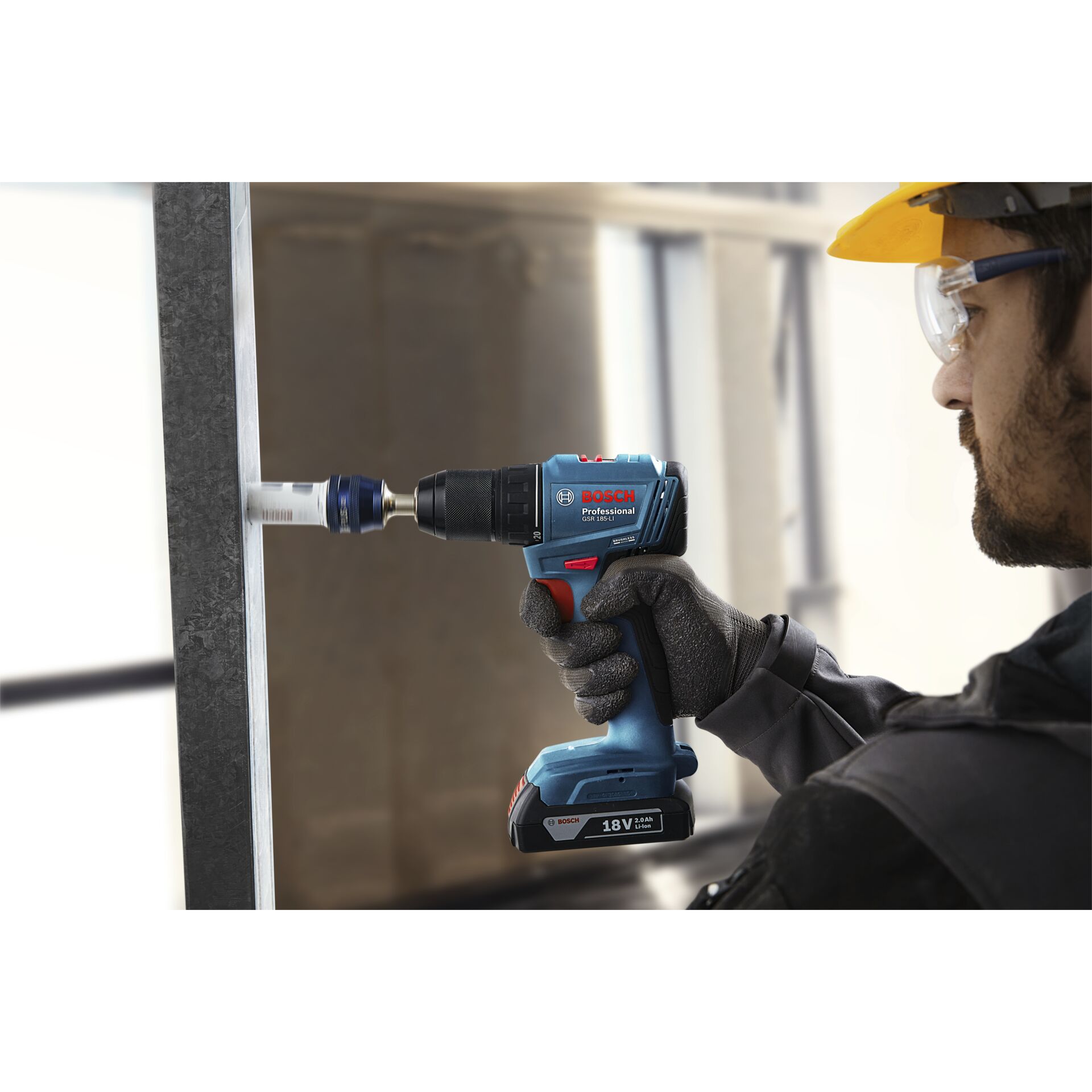 Bosch GSR 18V-45 (2x2,0Ah, 82AC, L-Case
