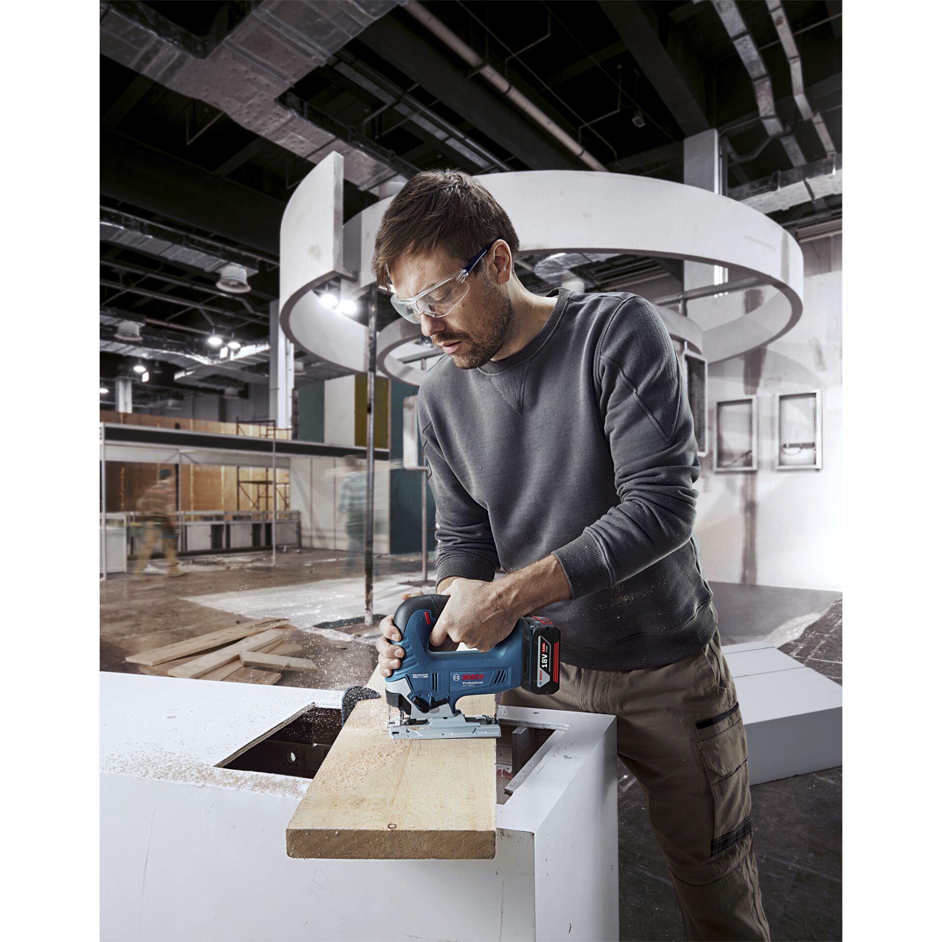Bosch GST 18V-125 B (solo, C)