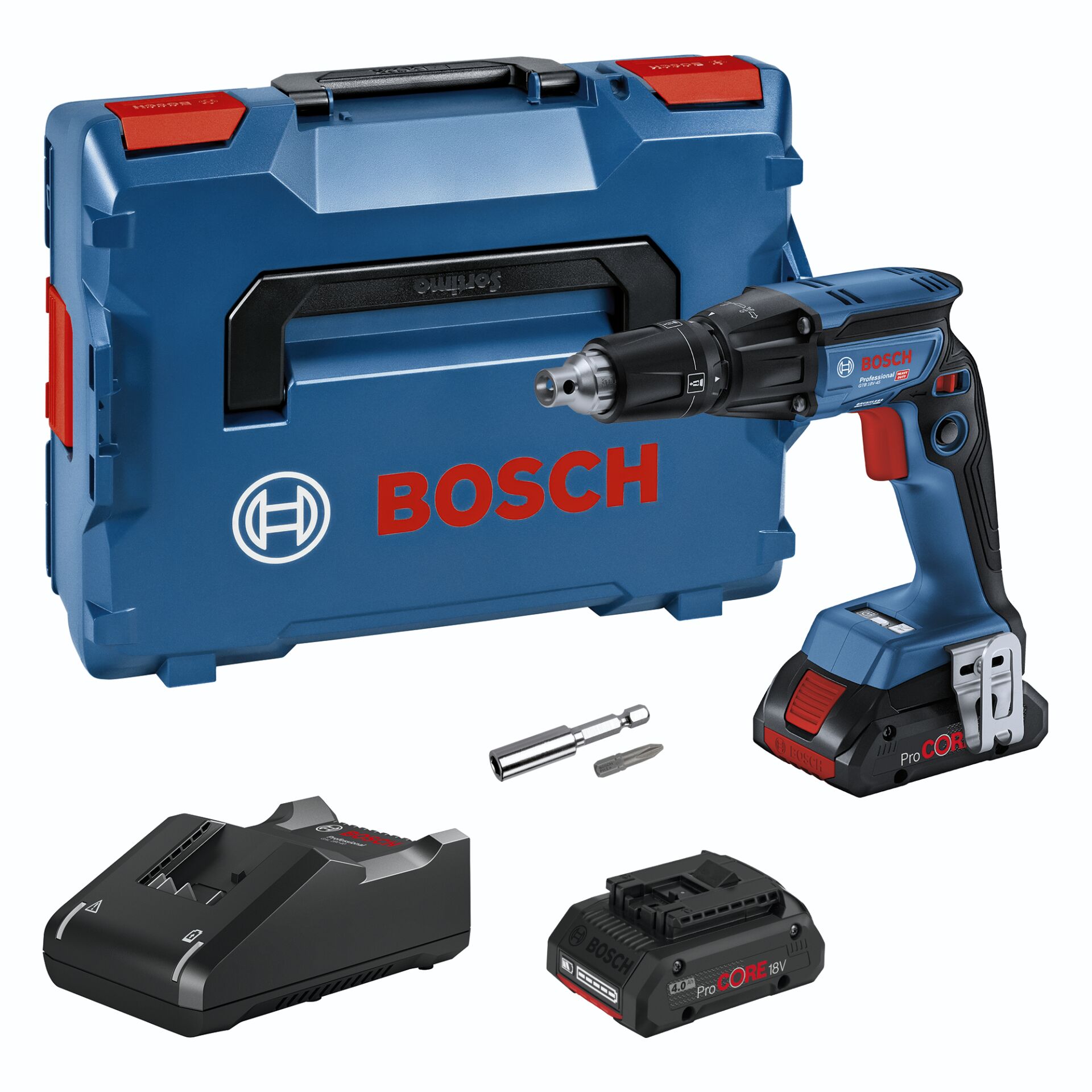 Bosch GTB 18V-45 (2xPC4,0Ah, GAL 18V-40