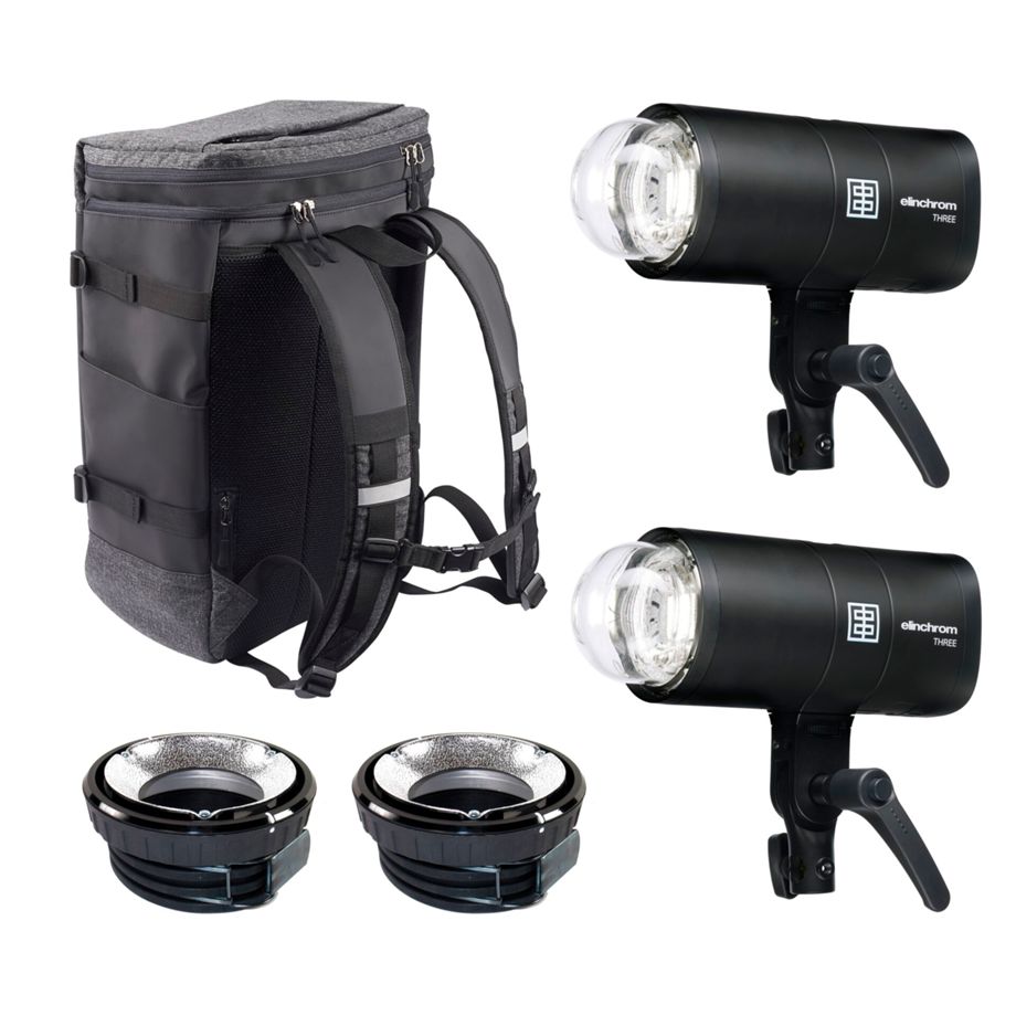 Elinchrom THREE Off Camera Flash DUAL Kit