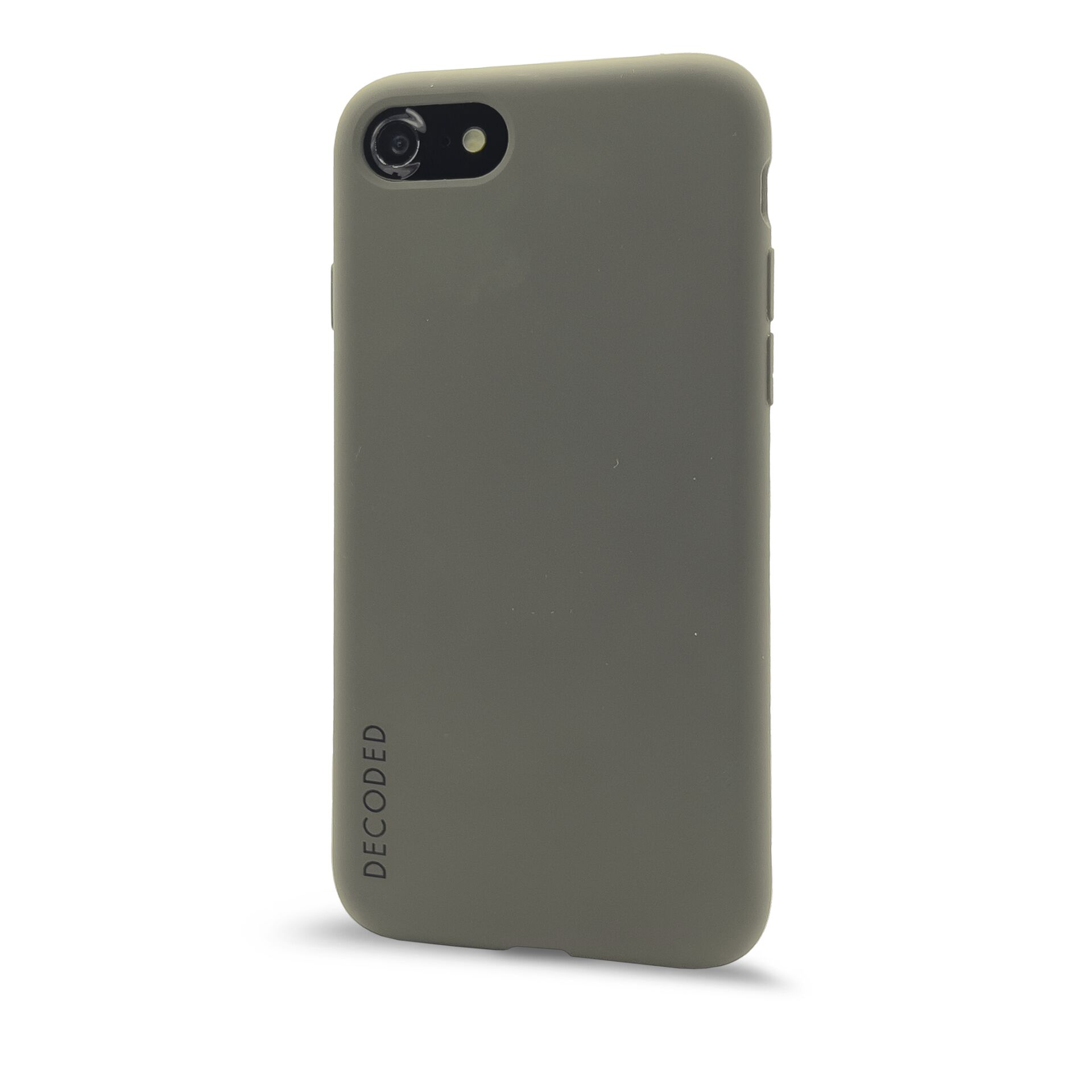 Decoded Silicone cover poster. iPhone SE3/SE2/8/7/6s/6 Olive