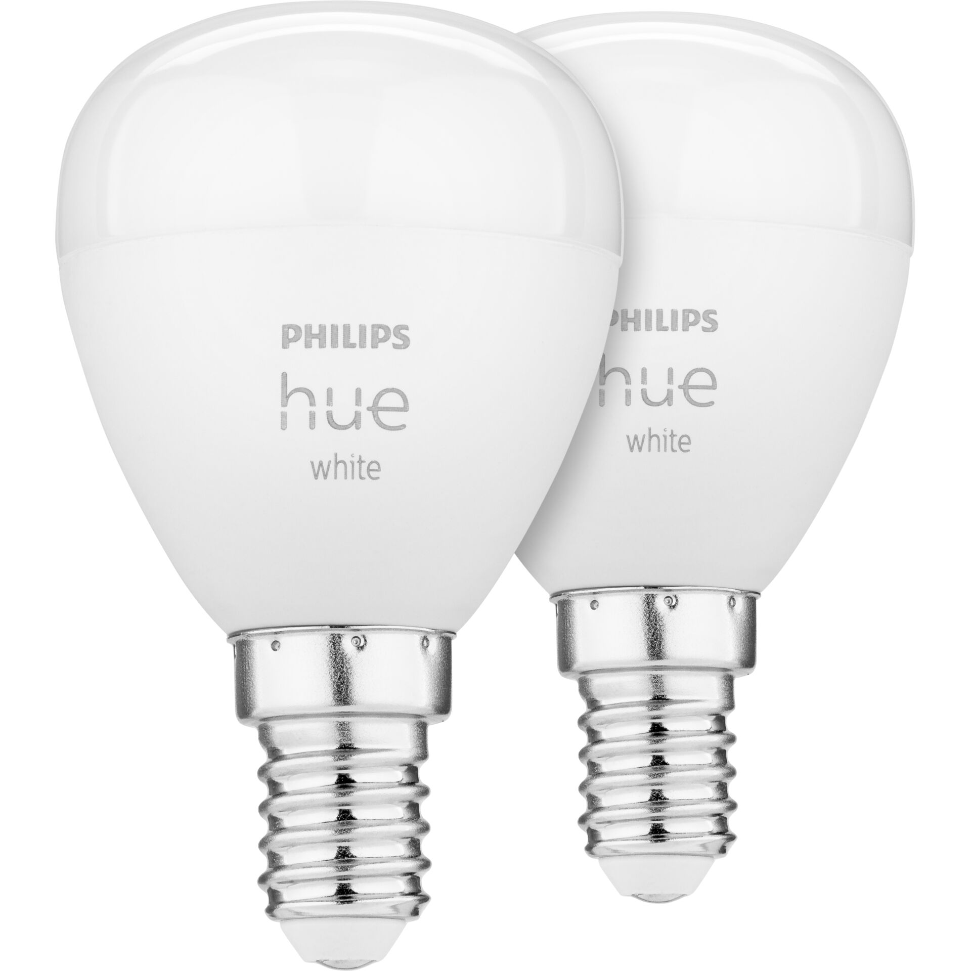 Philips Hue LED lampada E14 2pz kit 5,7W 470lm bianco Luster