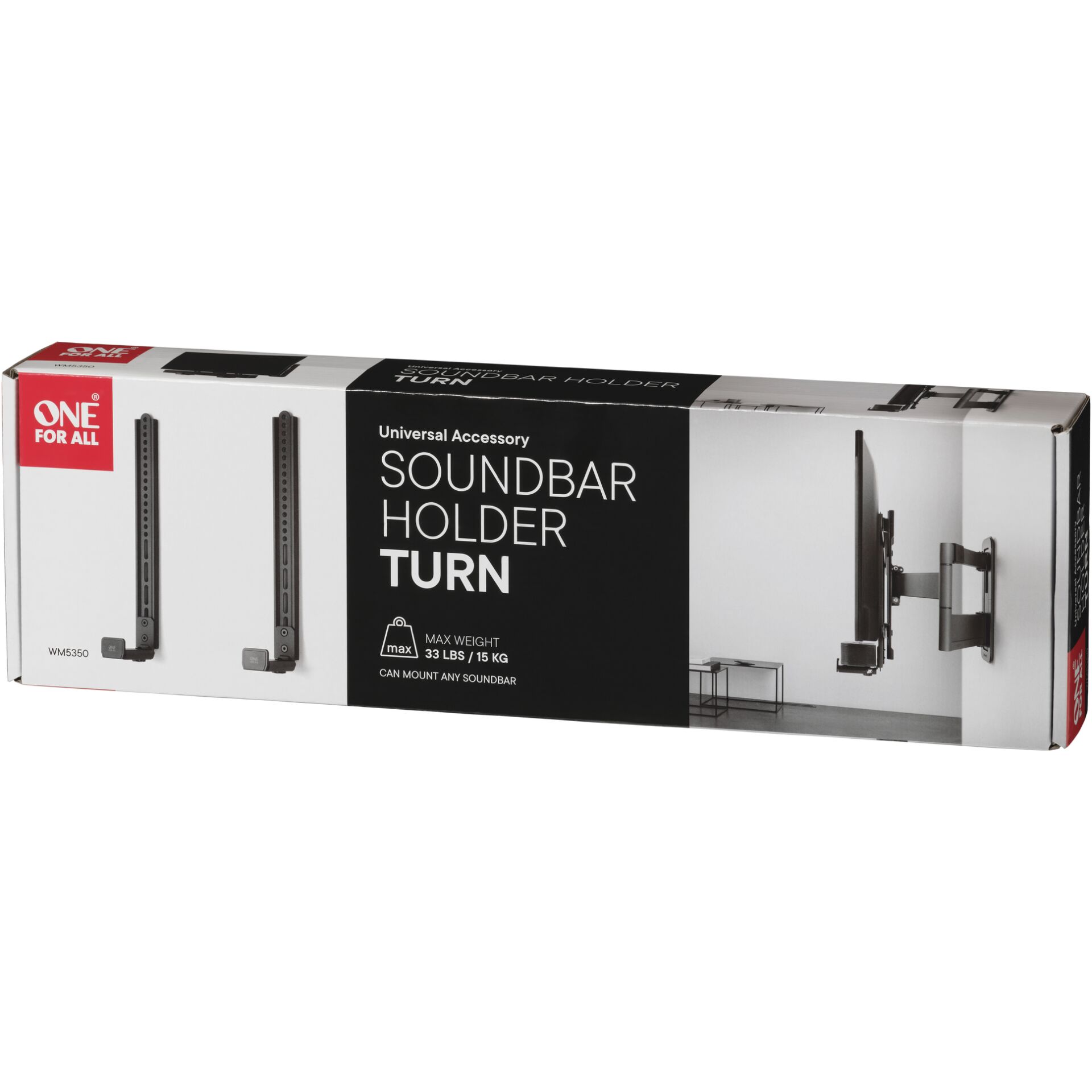 One for All Soundbar supporto TURN                      WM53