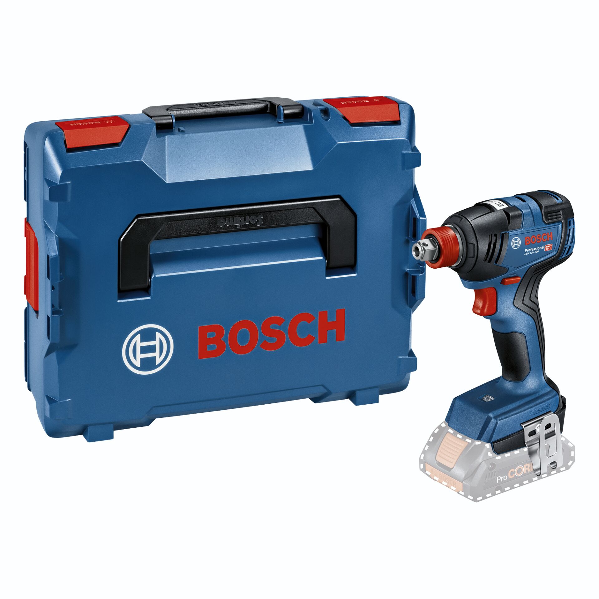 Bosch GDX 18V-200, Solo, L-Boxx