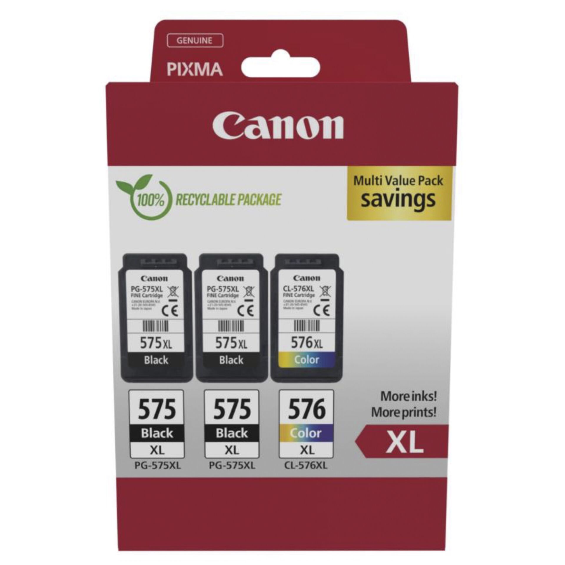 Canon PG-575 XL x2 / CL-576 XL Multi Pack