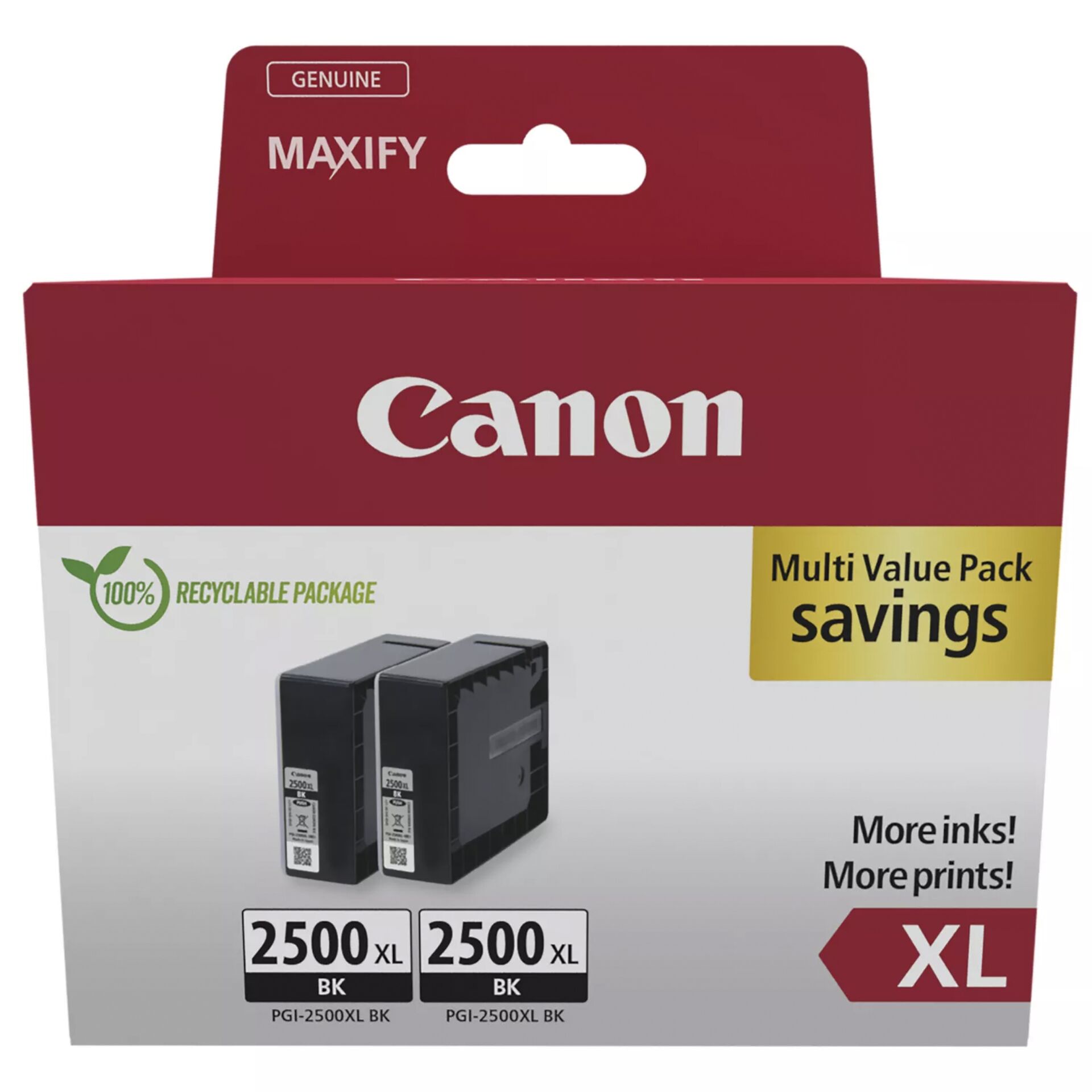 Canon PGI-2500 XL BK nero Twin Pack