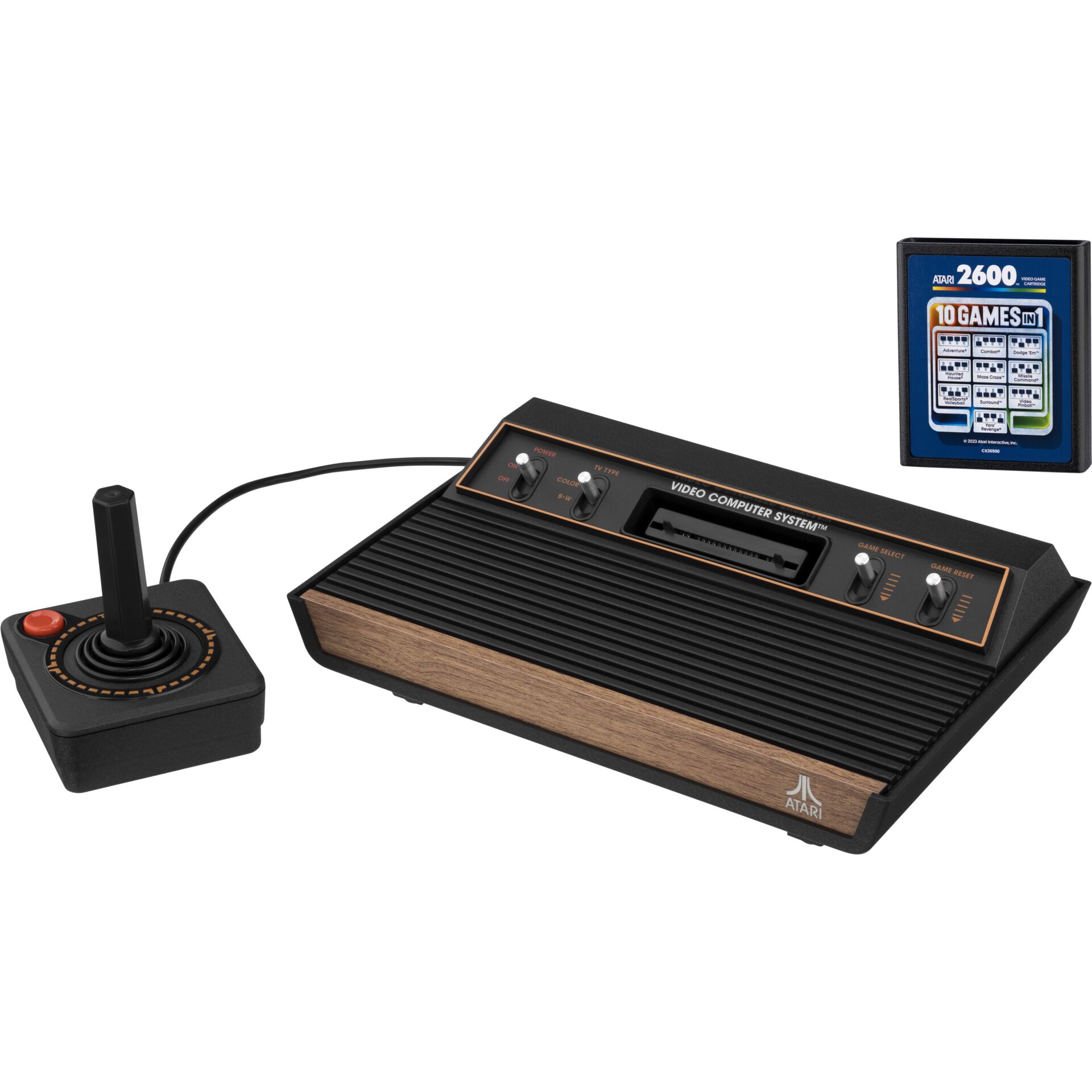 ATARI 2600+ inkl Controller und 10 Spielen