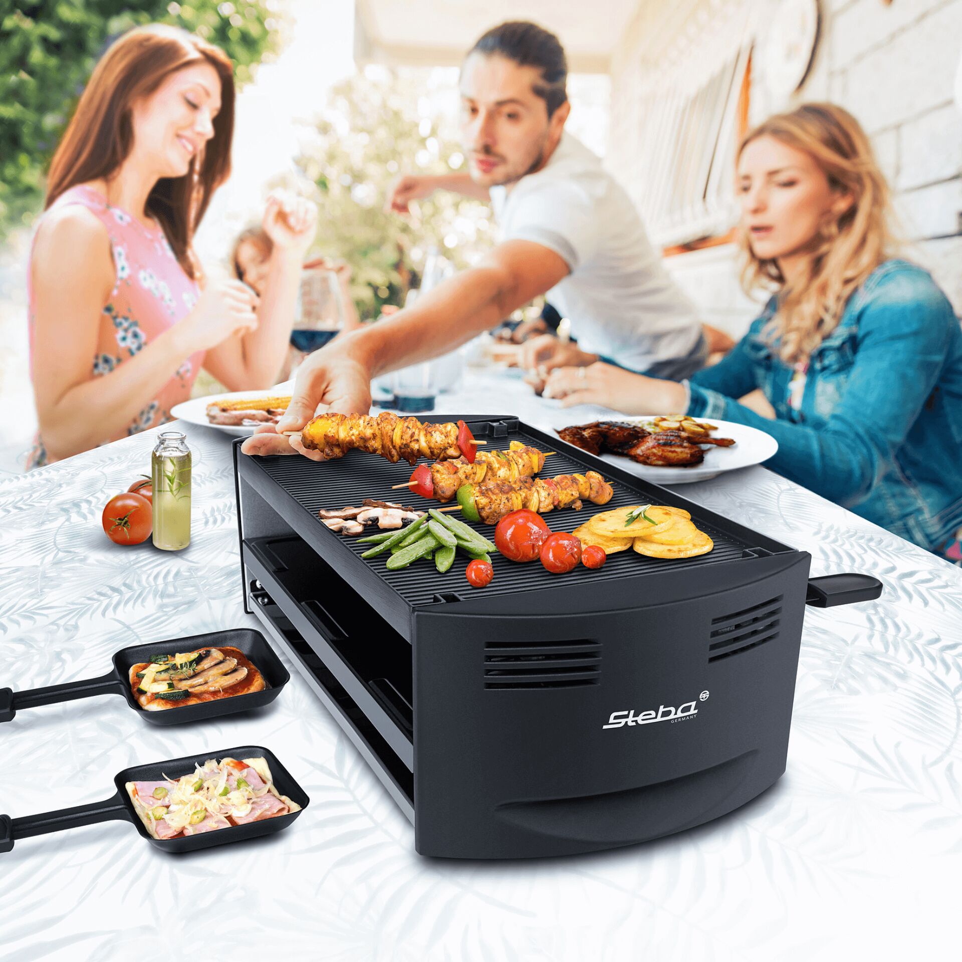 Steba RC 6 Bake & Grill Pizza-Raclette