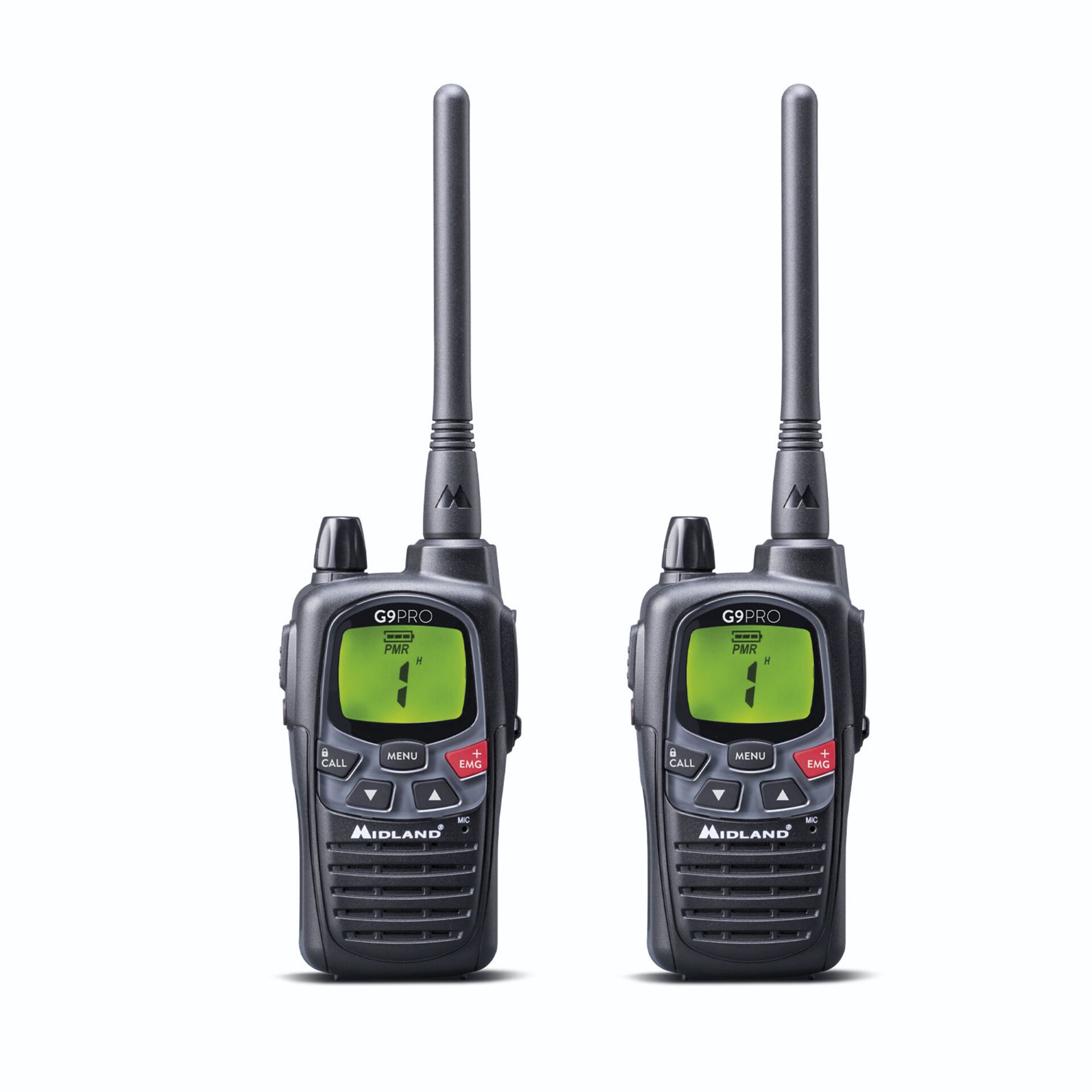 Midland G9 Pro 4pz set valigia PMR446
