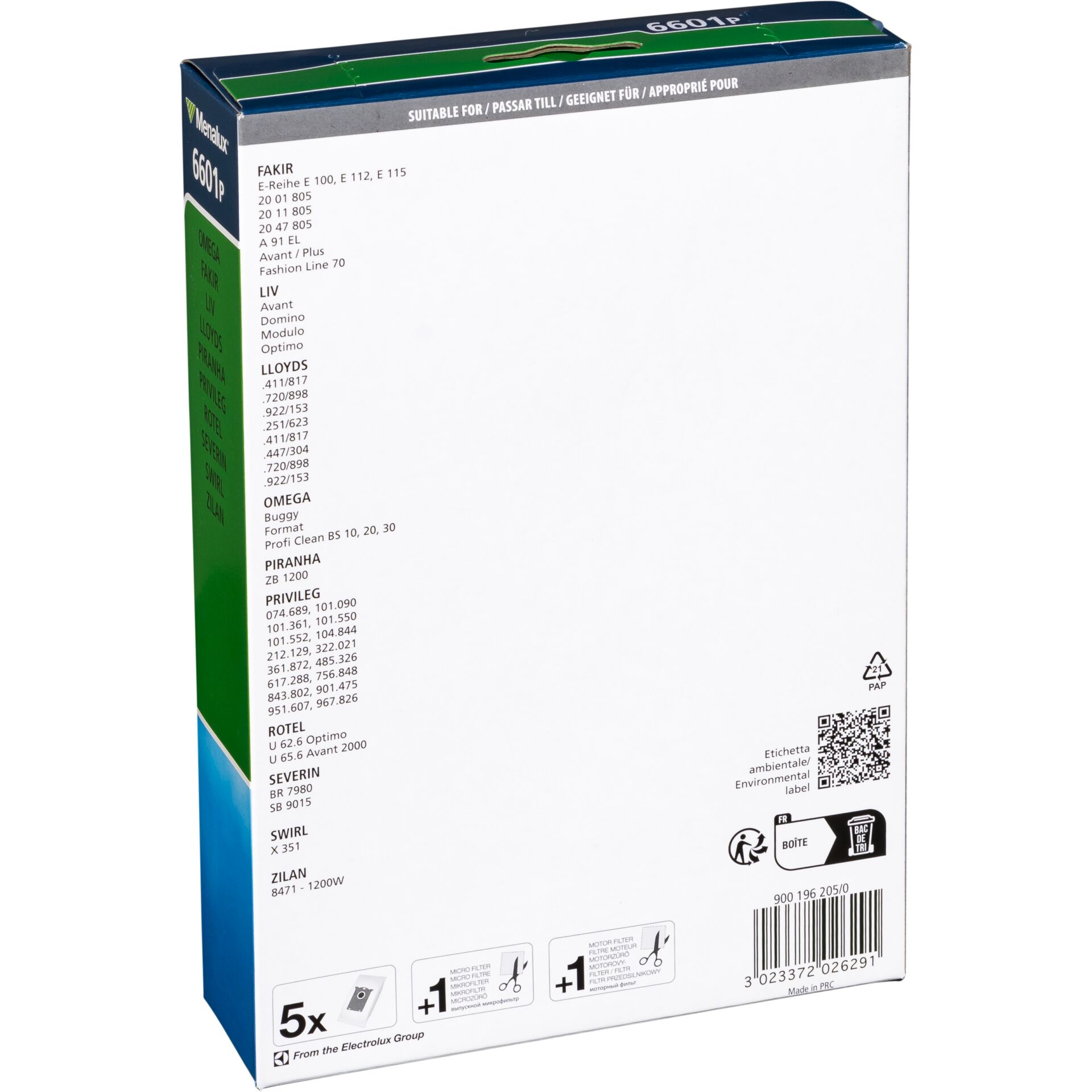 Menalux 6601P