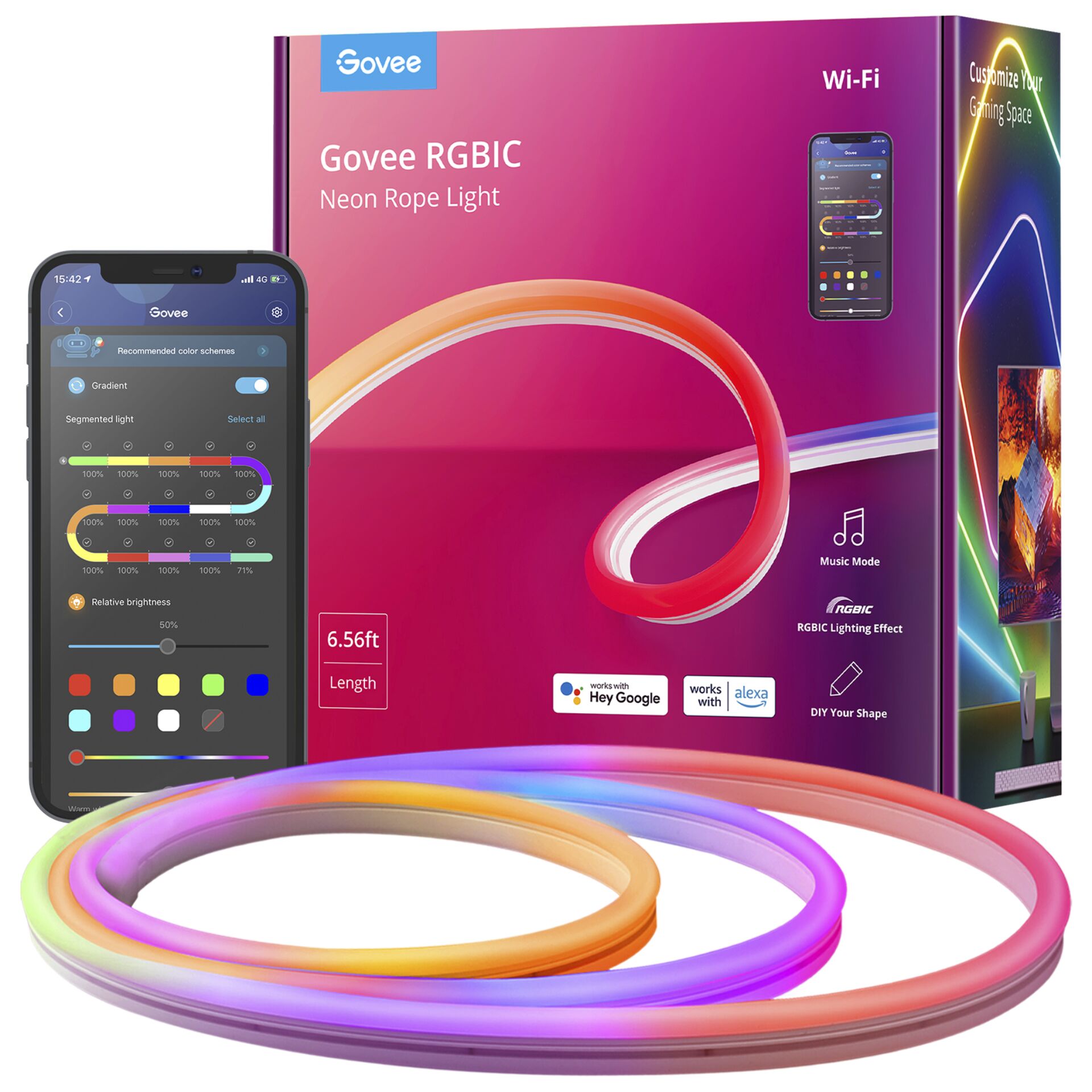 Govee RGBIC Neon Rope Light