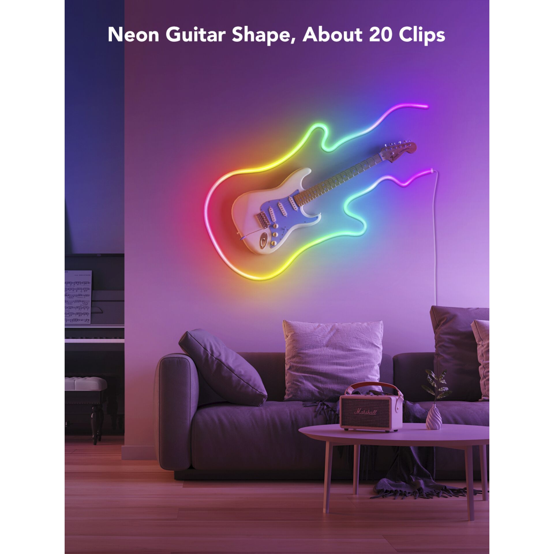 Govee 20x Clips Mounting Bracket for Neon LED strip H61A1 pr