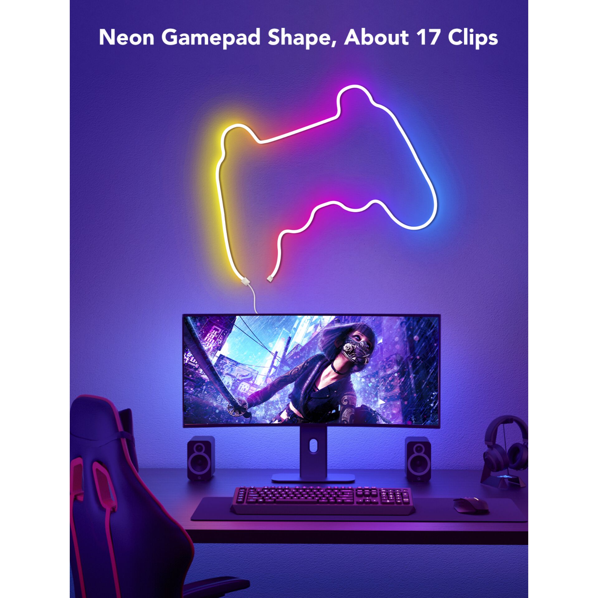 Govee 20x Clips Mounting Bracket for Neon LED strip H61A1 pr