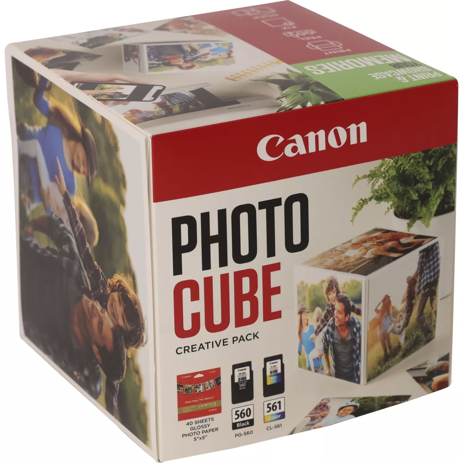 Canon PG-560 / CL-561 Photo Cube Creative Pack bianco verde