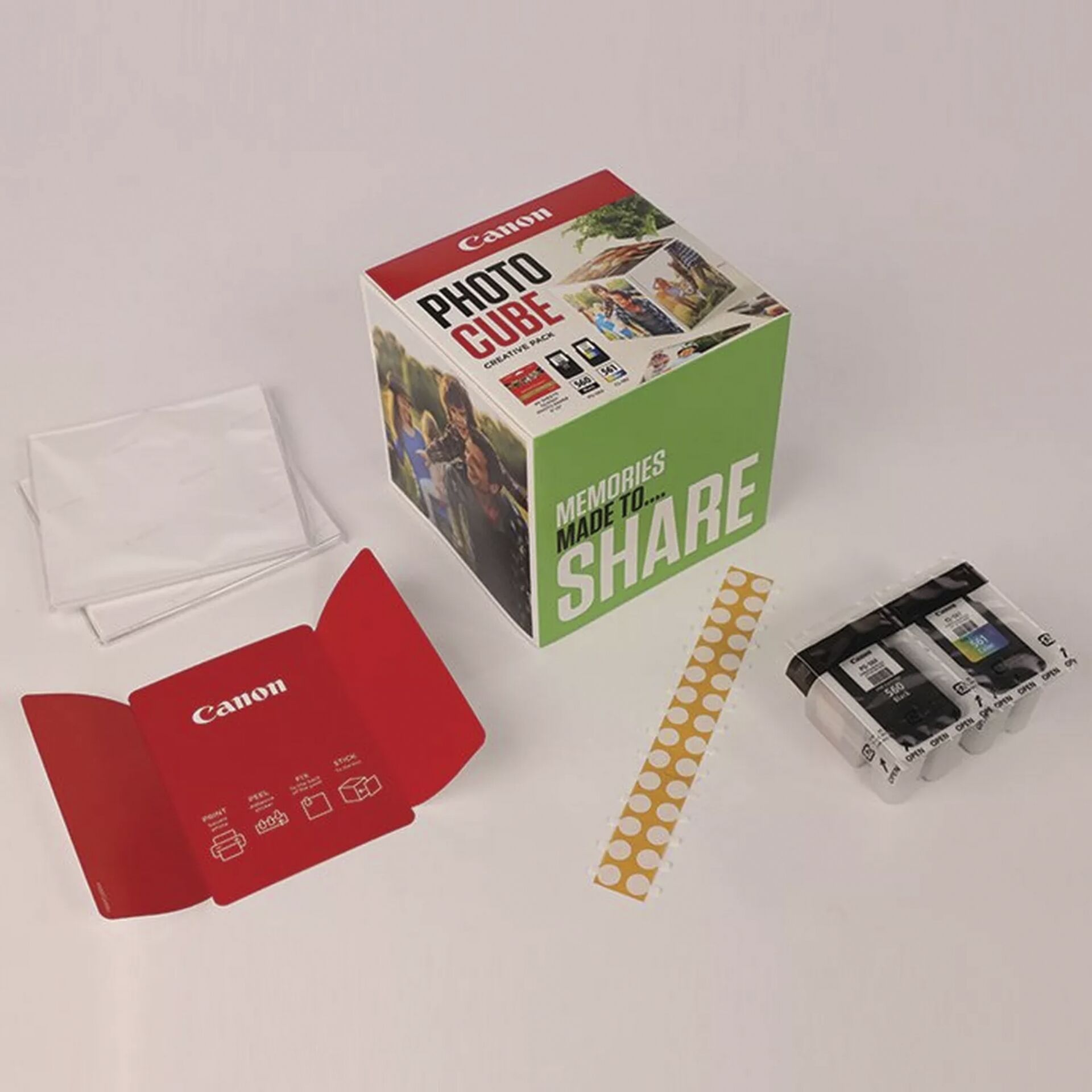 Canon PG-560 / CL-561 Photo Cube Creative Pack bianco verde