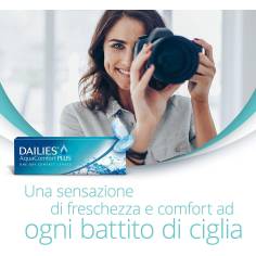 Alcon Dailies Aqua contort Plus  30 lenti  BC 8.7 -2,00 2