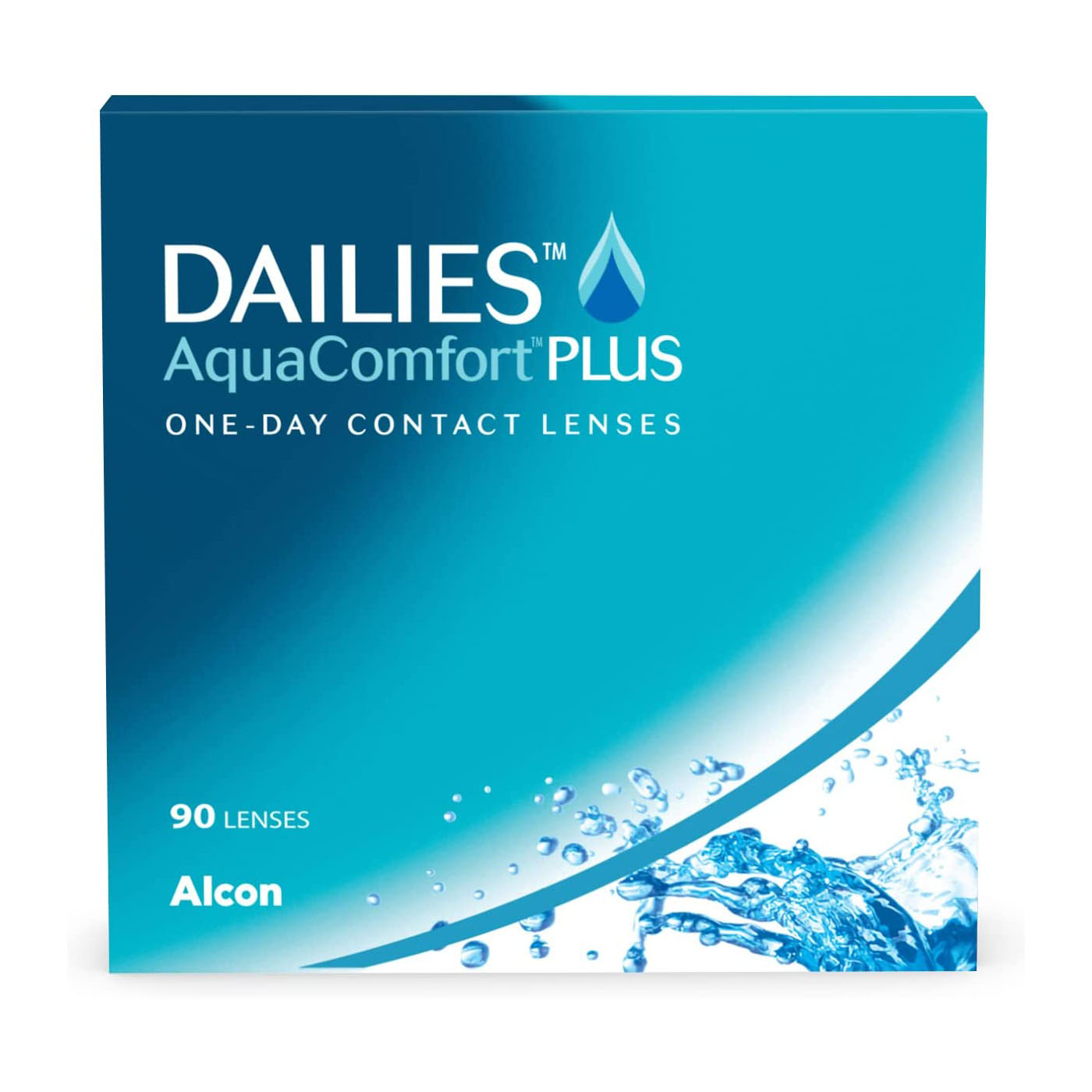 Alcon Dailies Aqua contort Plus  90 lenti  BC 8.7 -3,00