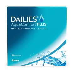 Alcon Dailies Aqua contort Plus  90 lenti  BC 8.7 -1,25