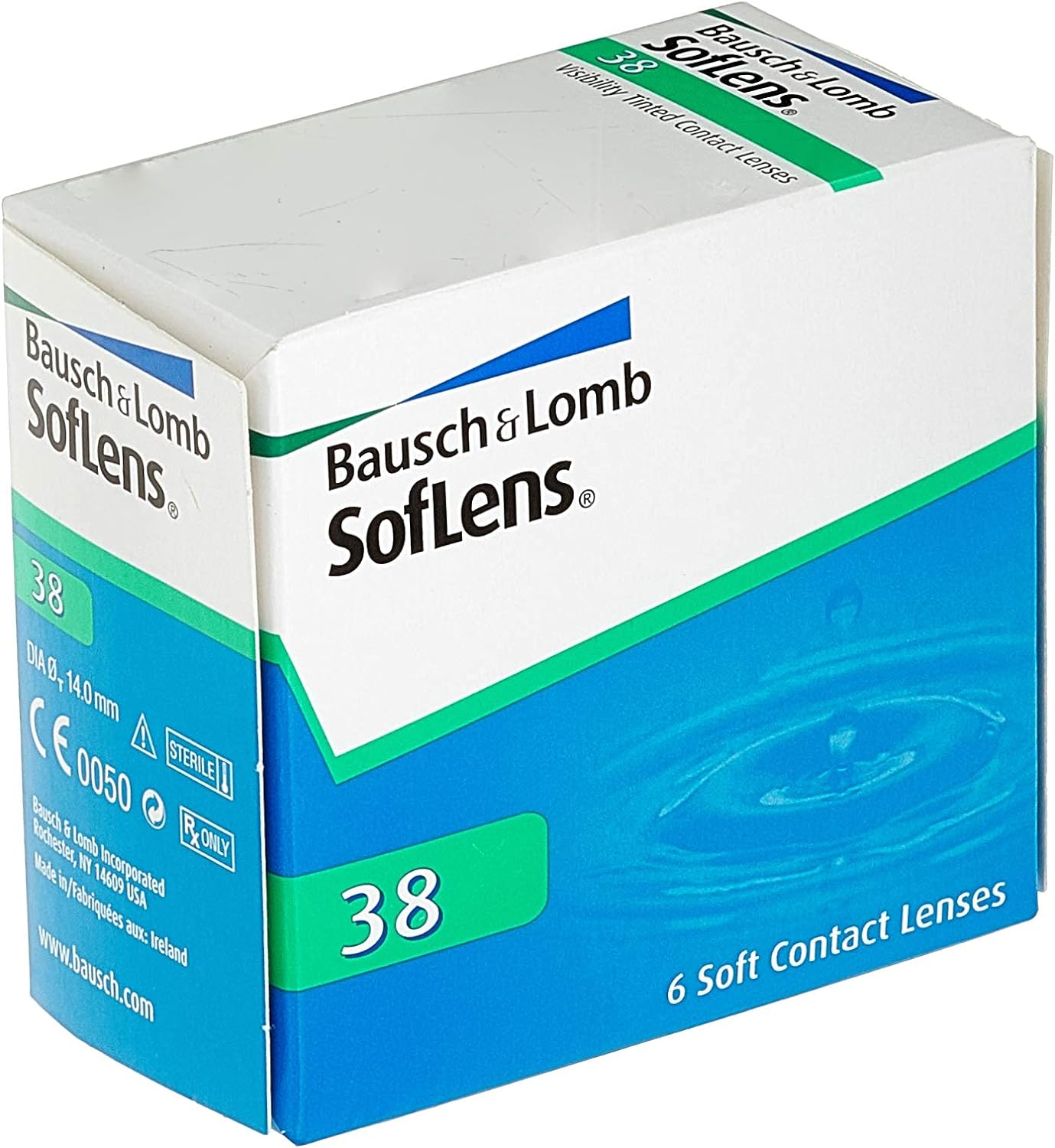 B&L Soflens 38  6 lenti  BC 8.4 -0,50