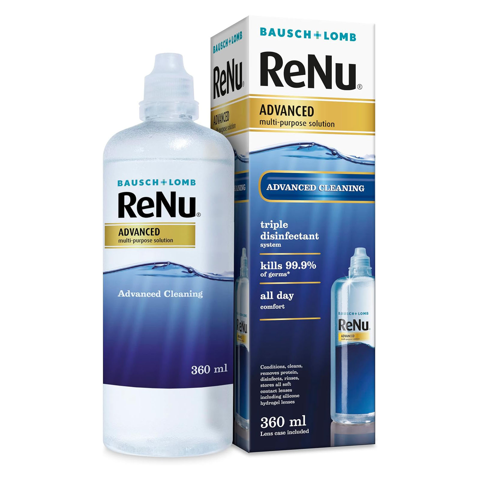 B&L Renu Advanced Soluzone Unica 360ml
